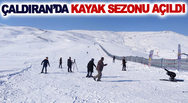 Çaldıran’da kayak sezonu açıldı