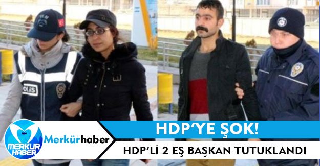 HDP'li eş başkanlar tutuklandı