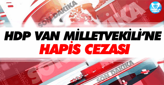 HDP Van Milletvekiline Hapis Cezası