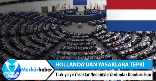 Hollanda'dan Türkiye'deki Yasaklar Nedeniyle Yardımların Dondurulması Talebi