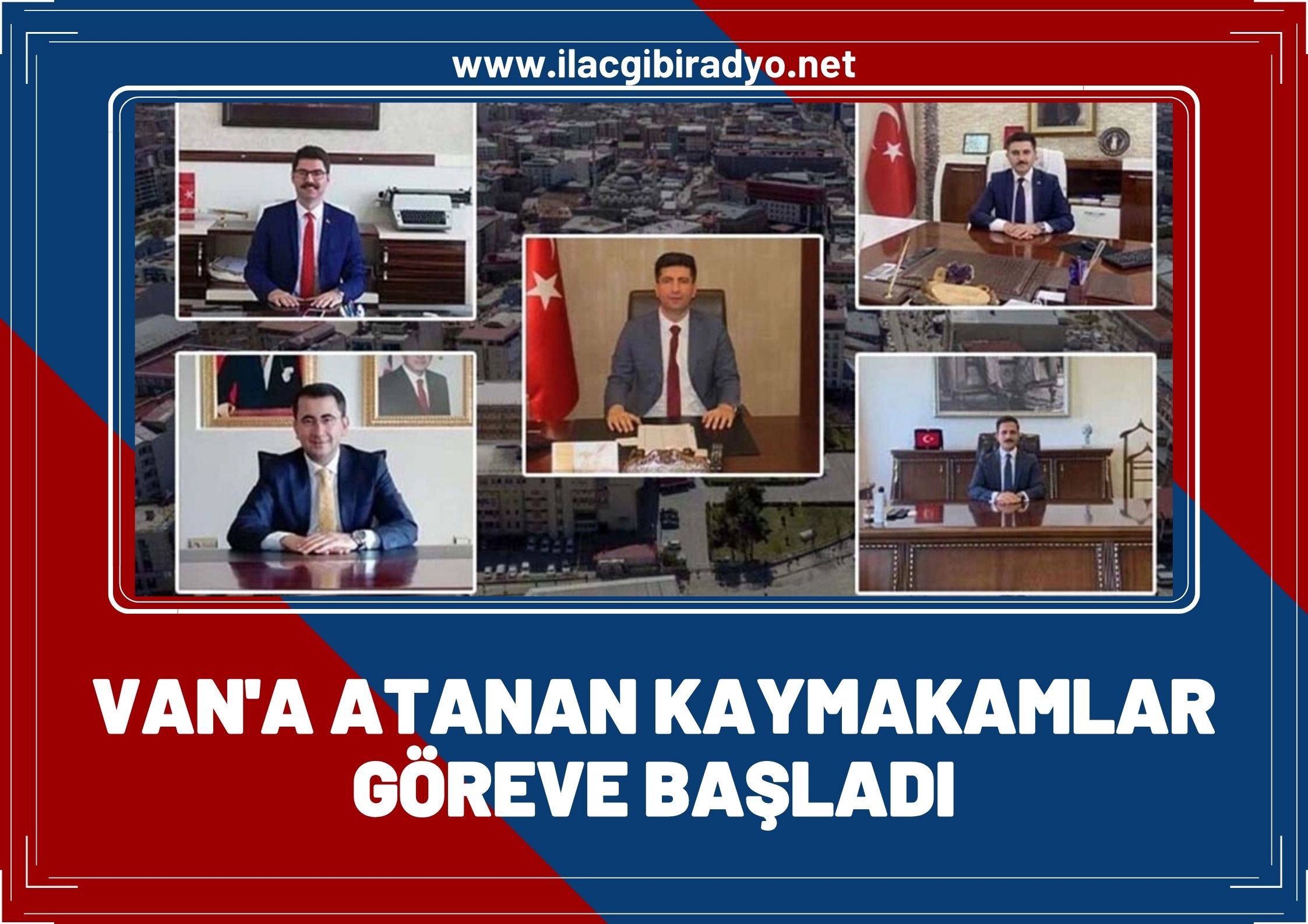 Van'a atanan kaymakamlar göreve başladı