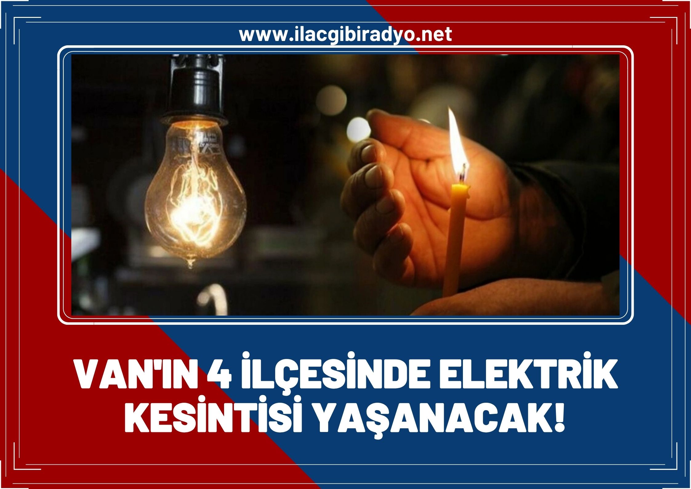 Van’da yarın 4 ilçede elektrik kesintisi yaşanacak: işte kesinti saatleri