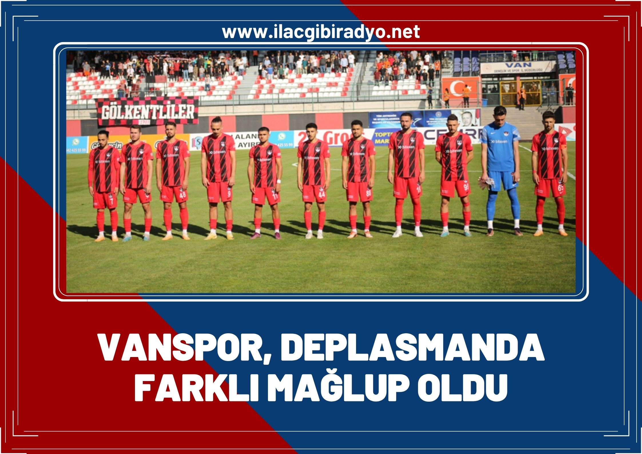 Van Spor FK ilk yenilgisini aldı