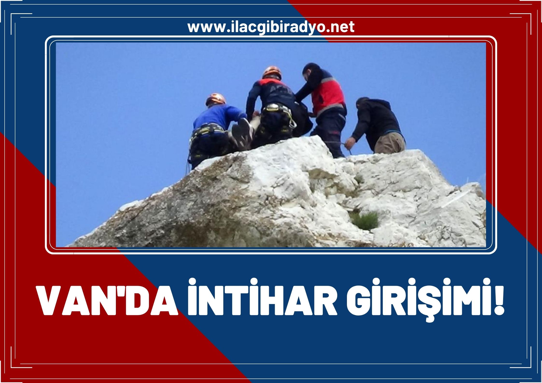 Van’da intihar girişimi!