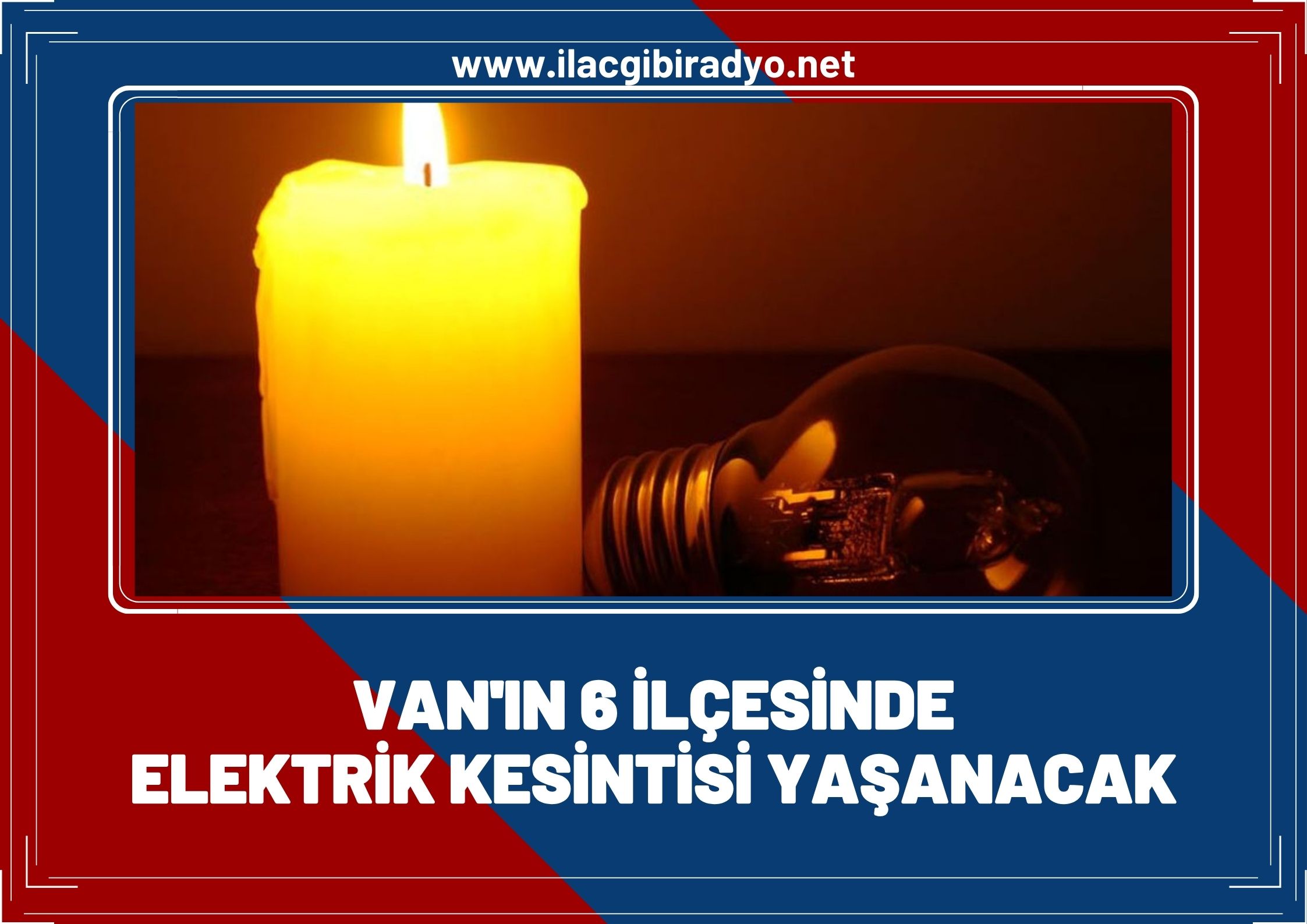 Van’ın 6 ilçesinde elektrik kesintisi