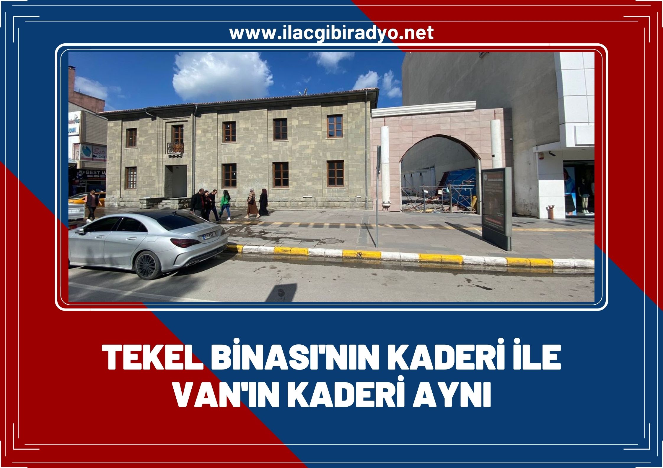 Van'da 40 yıldır kapalı olan Tekel Binası’nın akıbeti merak konusu!