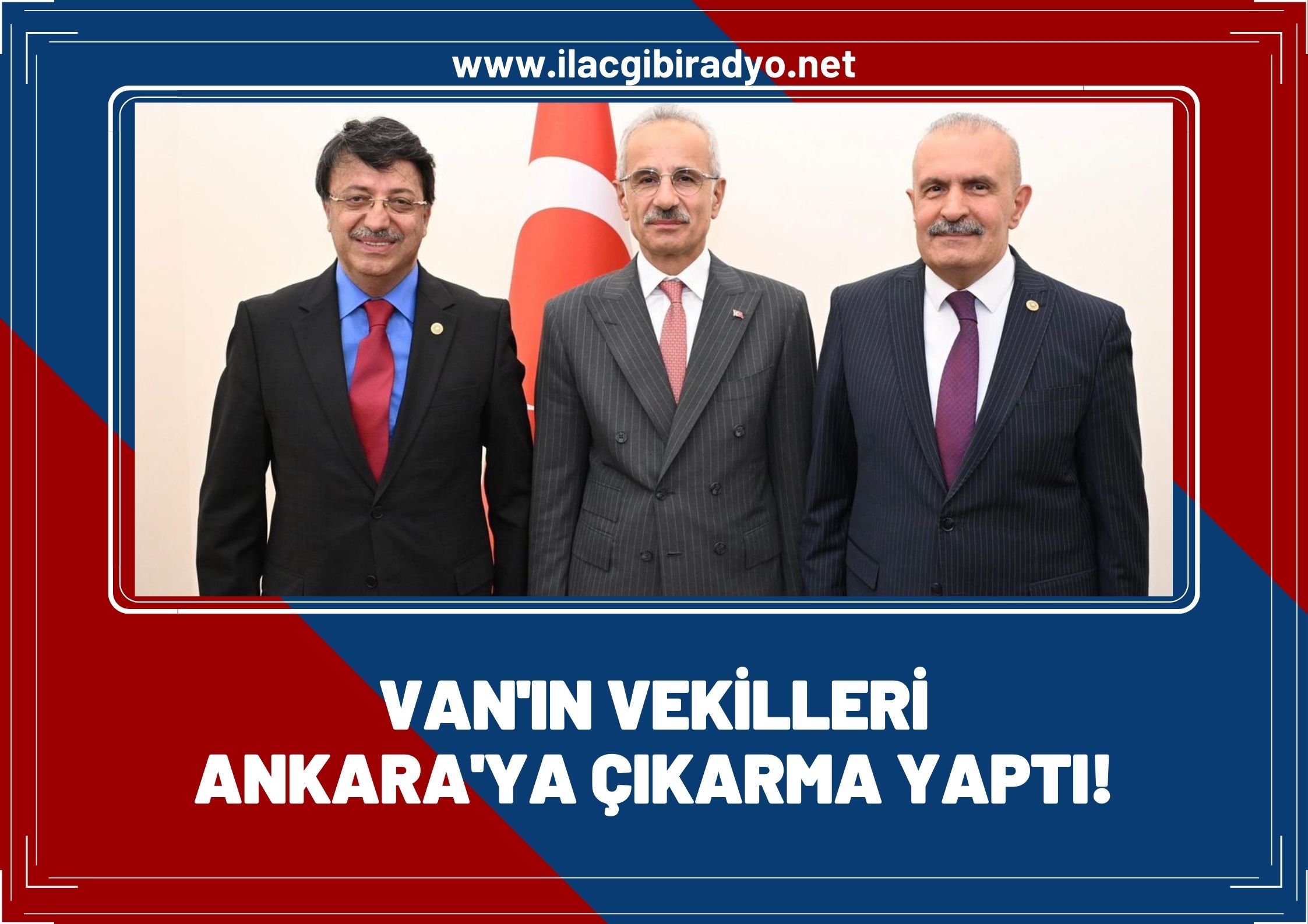 Van’ın ulaşımdaki sorunları Bakan Uraloğlu’na iletildi!