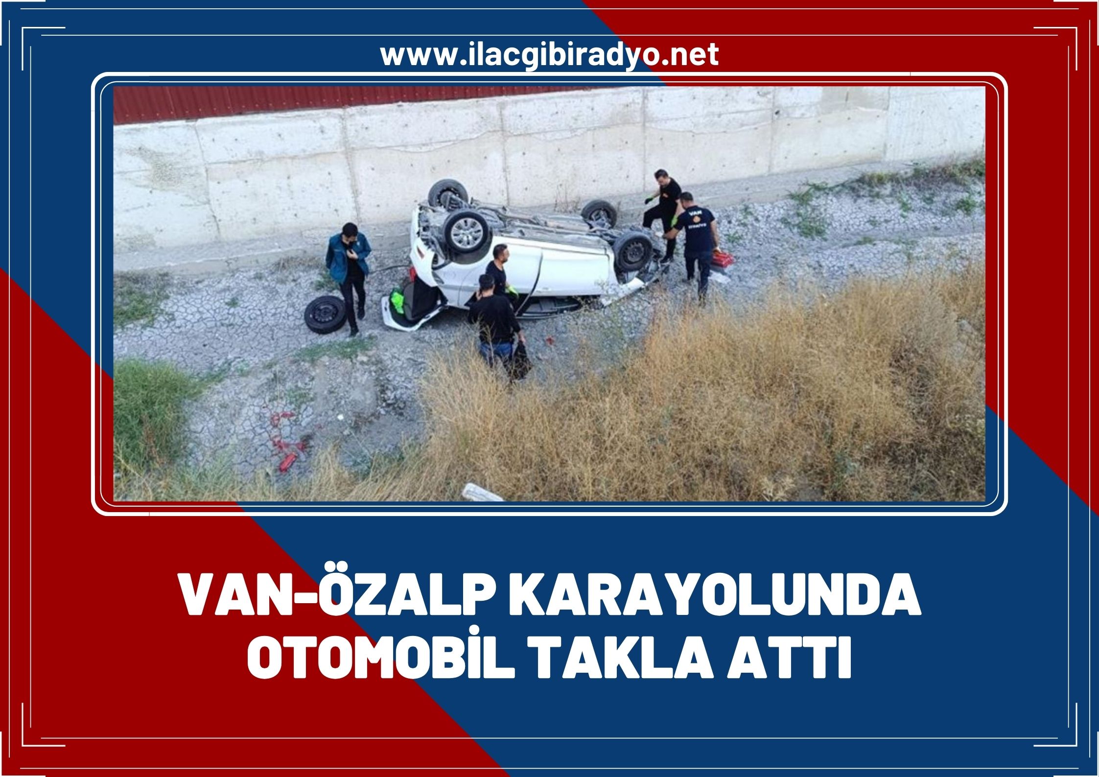 Van'da trafik kazası: 1 yaralı