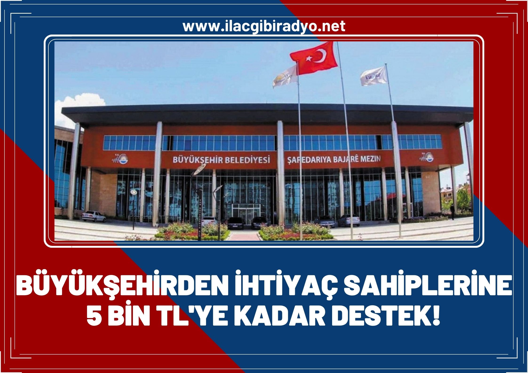 Van Büyükşehir'den ailelere 5 bin TL'ye kadar destek