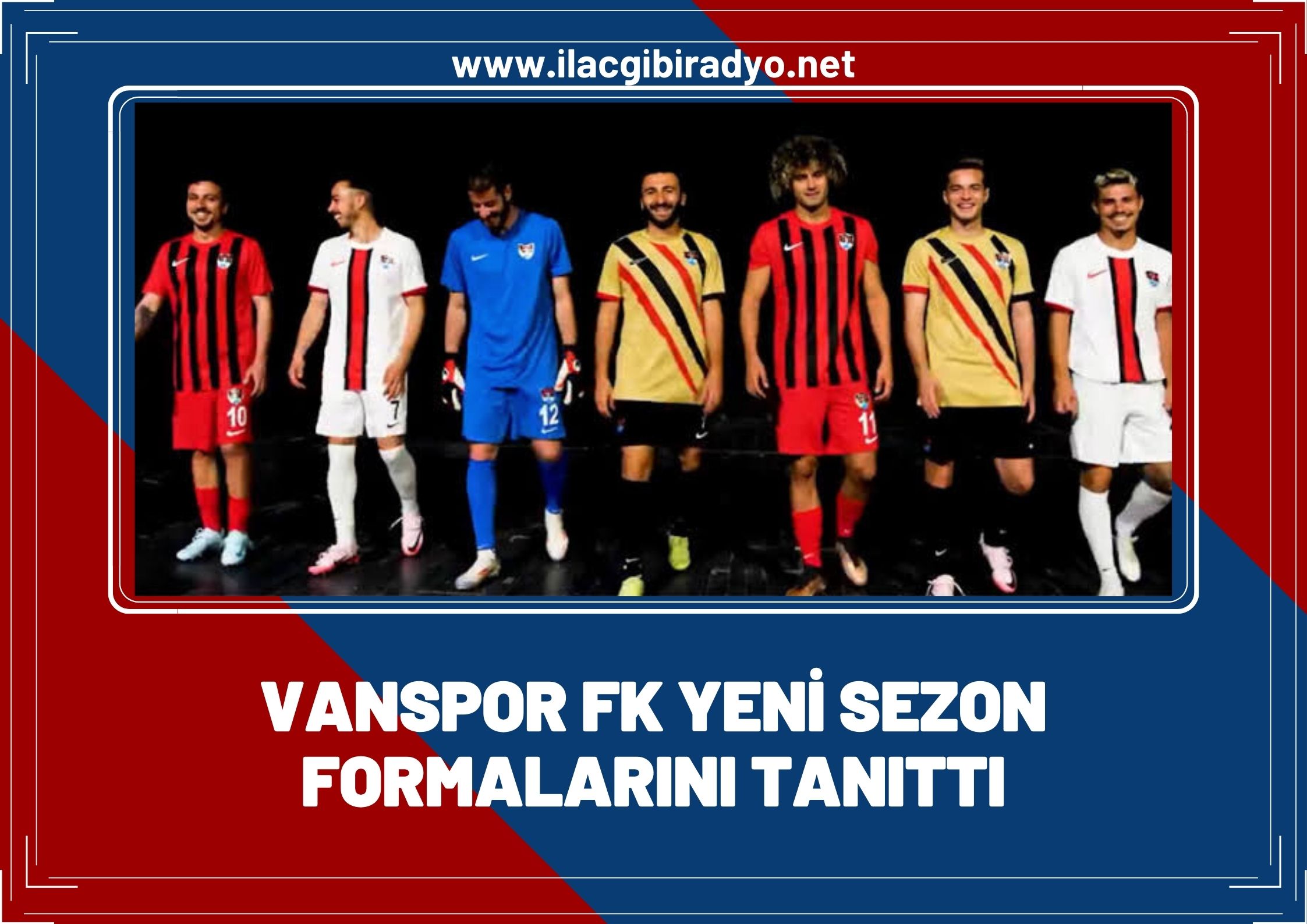 Van Spor FK yeni sezon formalarını tanıttı