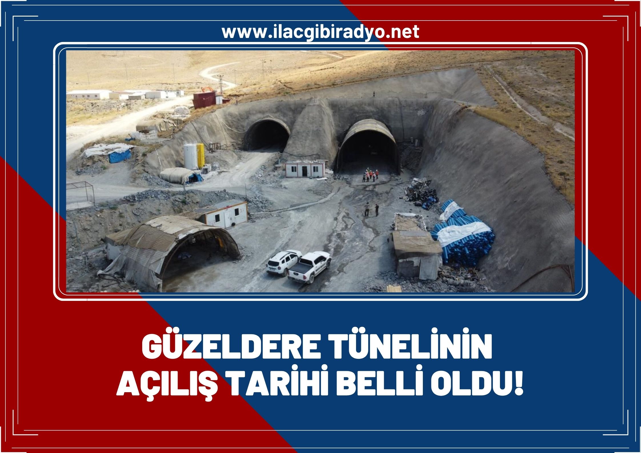 11 yıldır tamamlanamayan Güzeldere Tüneli'nin açılış tarihi belli oldu!