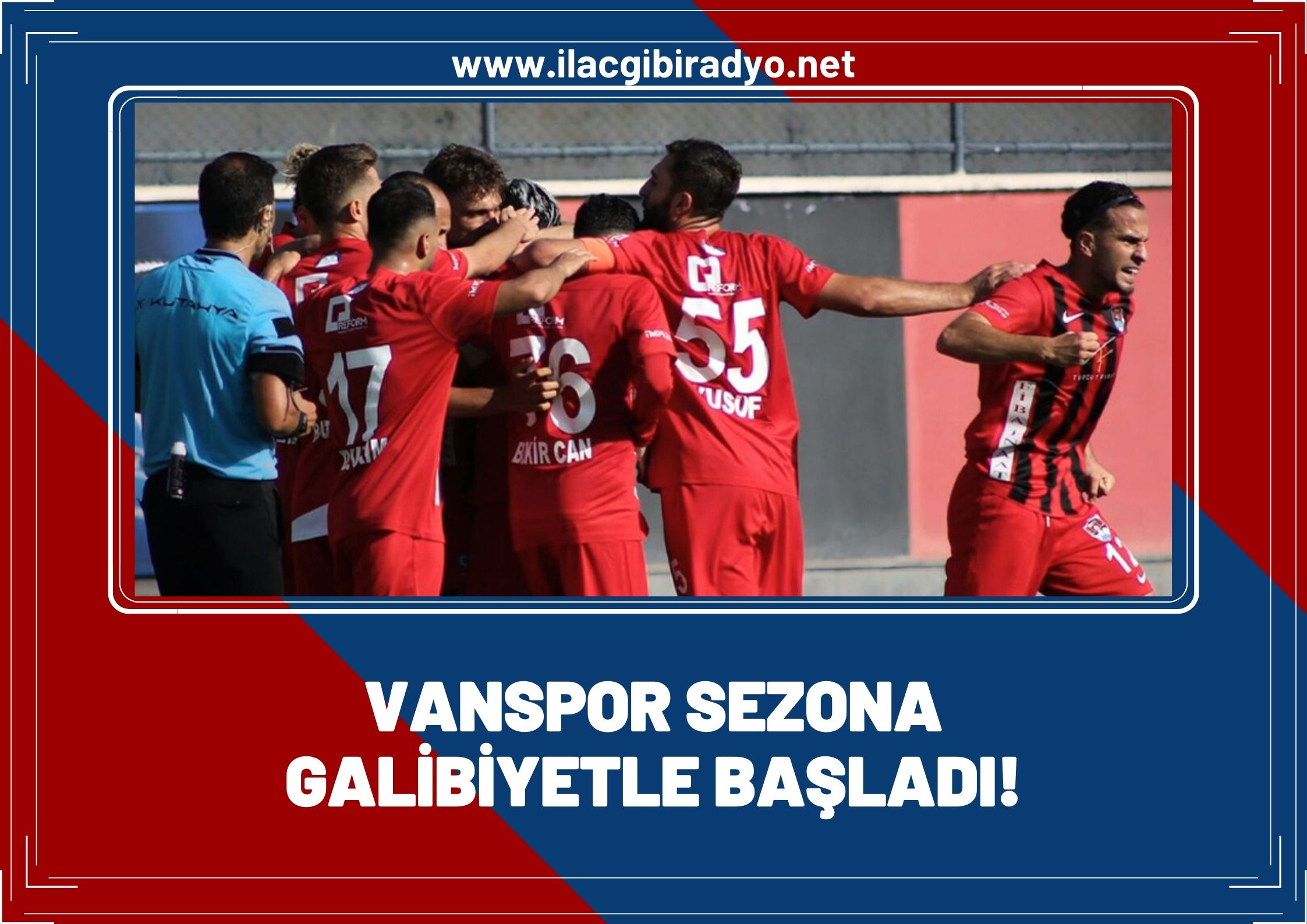 Van Spor FK sezona galibiyetle başladı