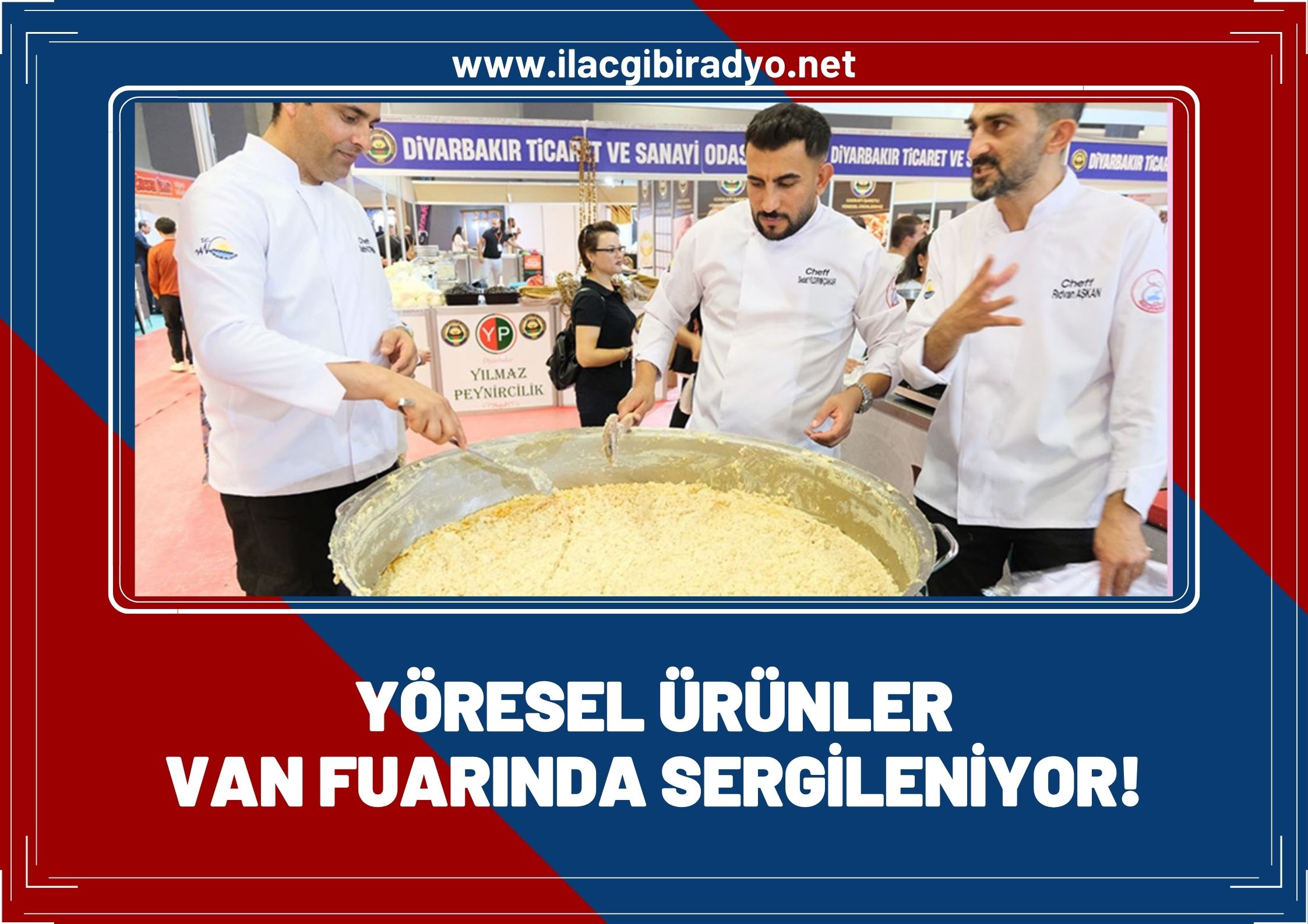 Yöresel ürünler Van fuarında sergileniyor