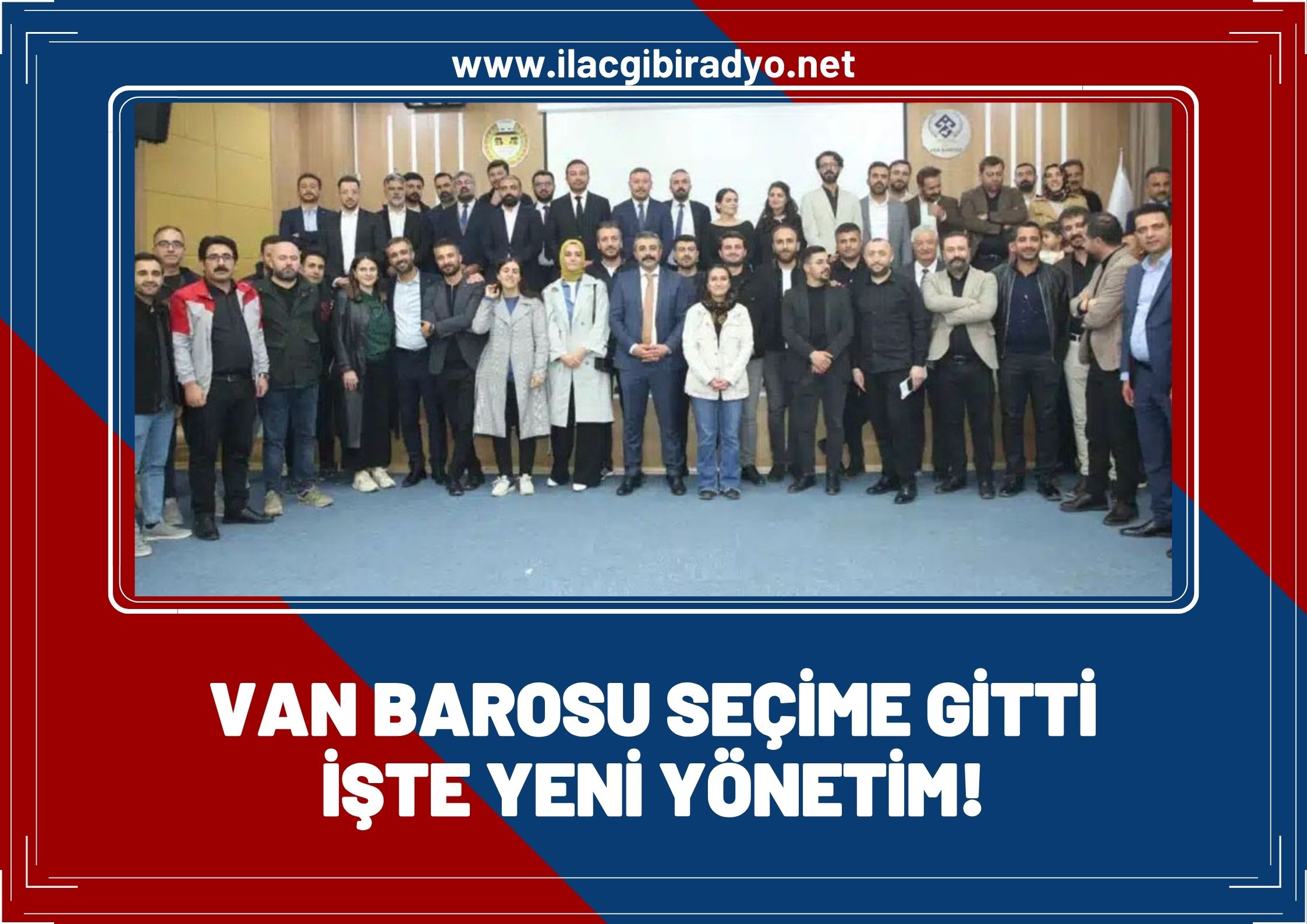 Van Barosu seçime gitti! İşte yeni yönetim...