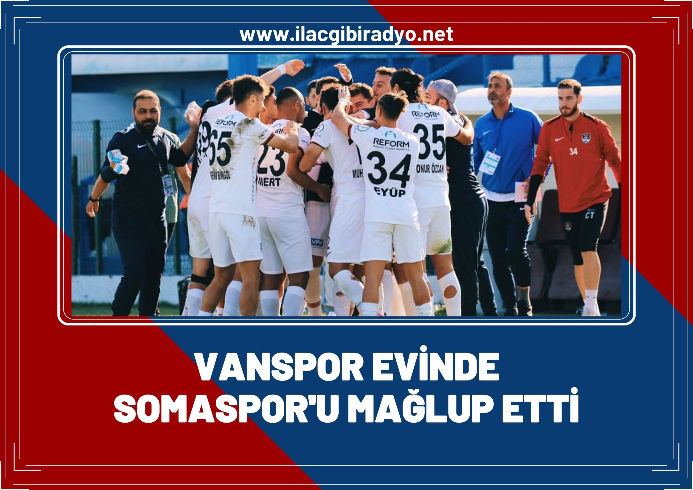 Van Spor FK evinde Somaspor'u mağlup etti!