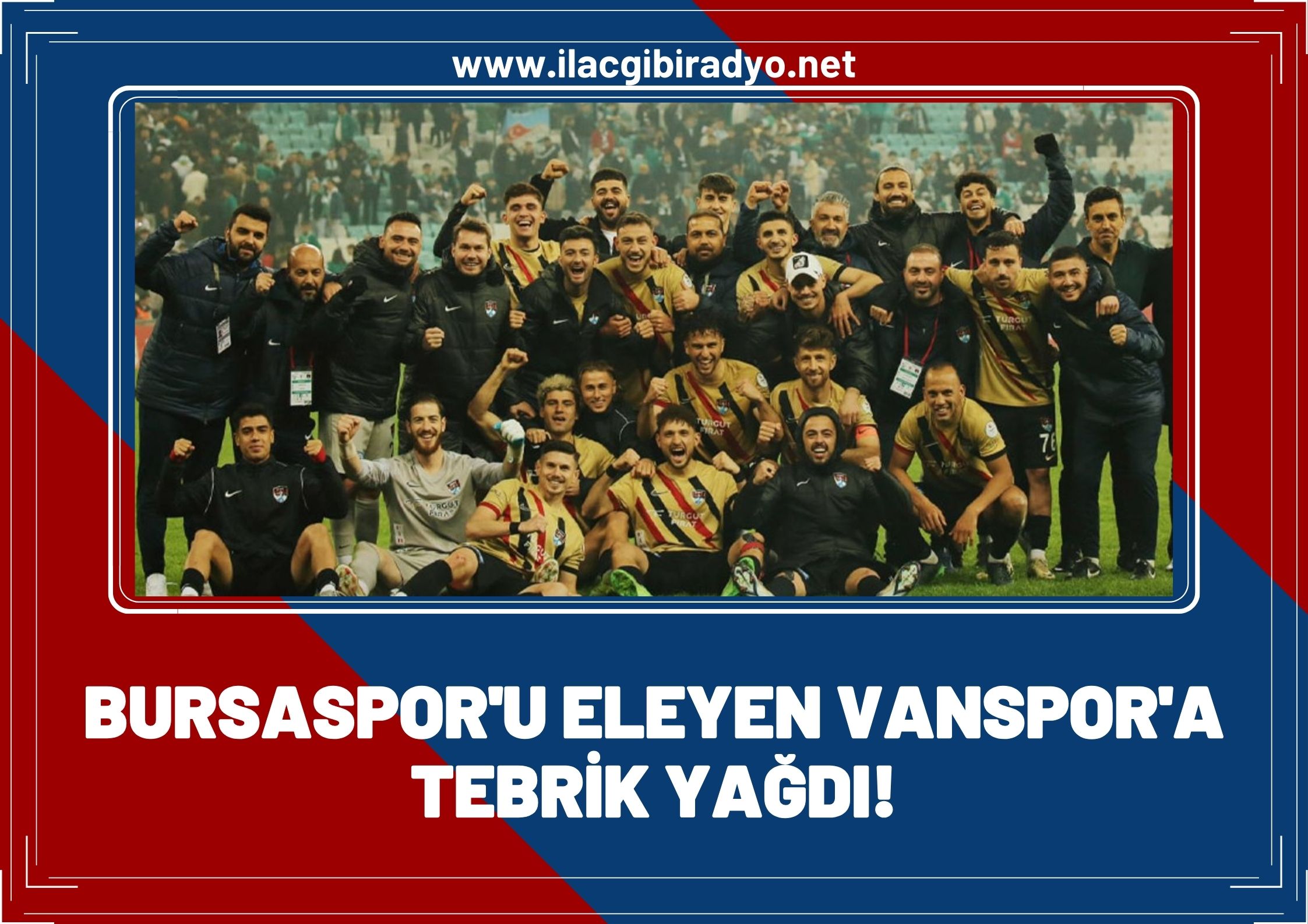 5. tura yükselen Van Spor'a tebrik yağdı