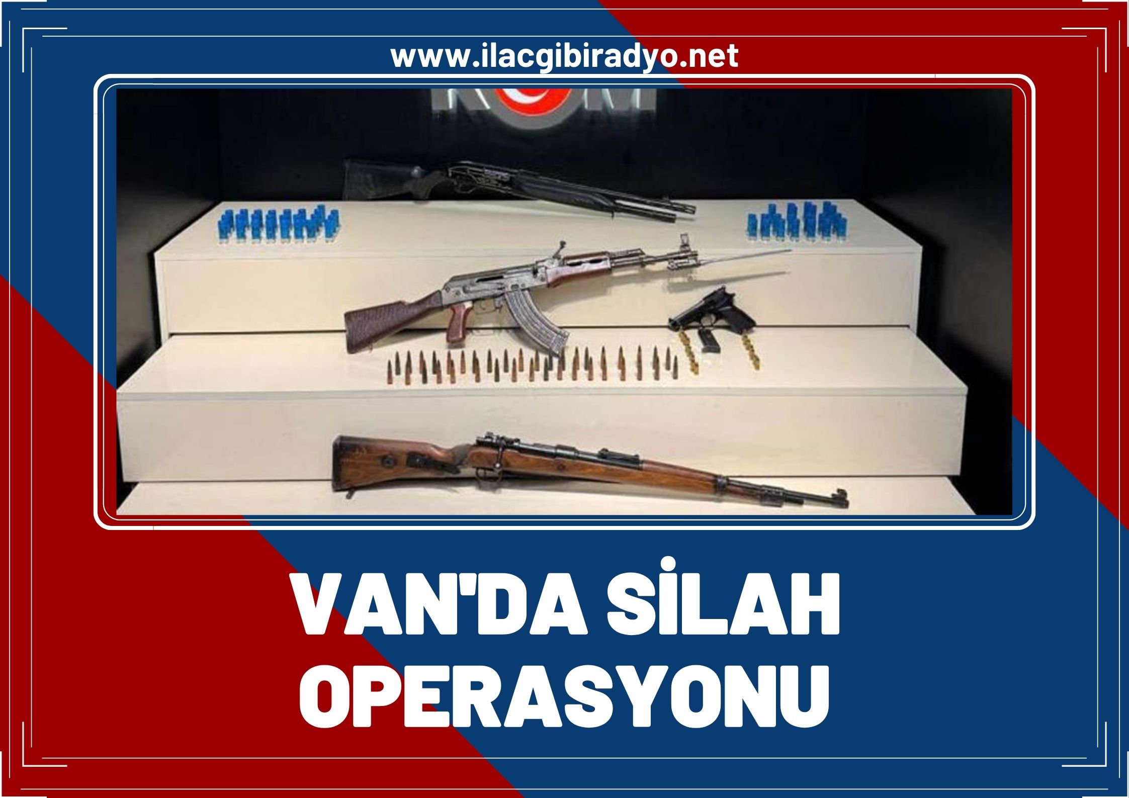 Van’da silah operasyonu