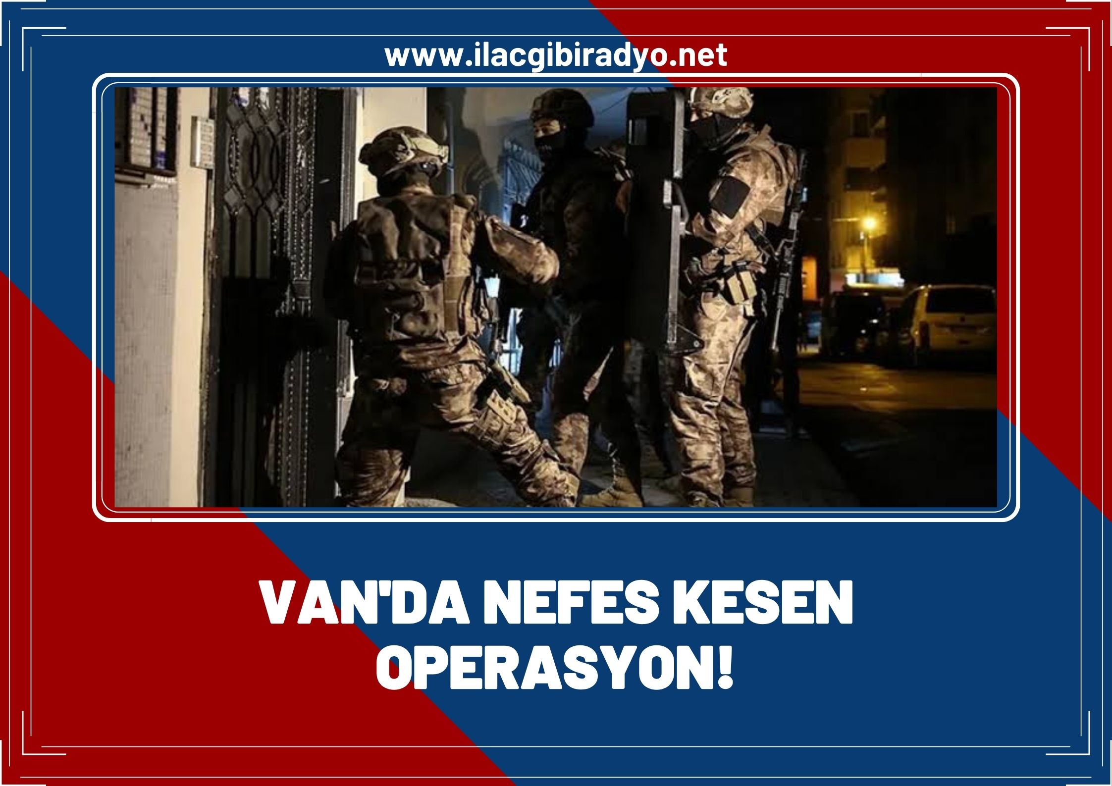 Van'da nefes kesen operasyon! 12 göçmen yakalandı