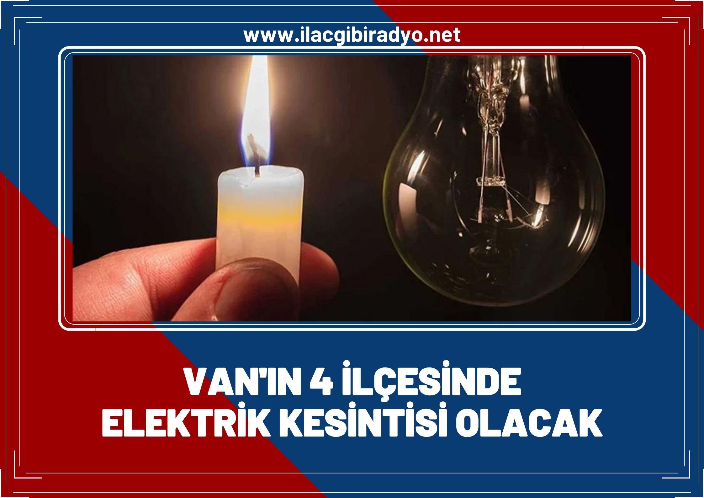 Van’da elektriklerin kesileceği mahalleler belli oldu