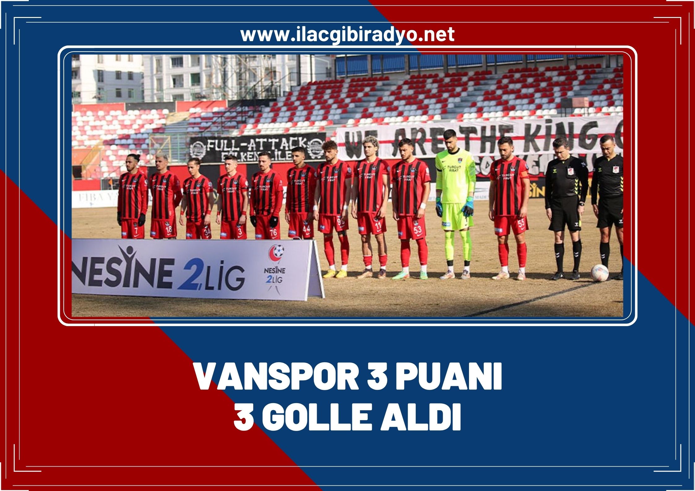 Vanspor 3 puanı 3 golle aldı