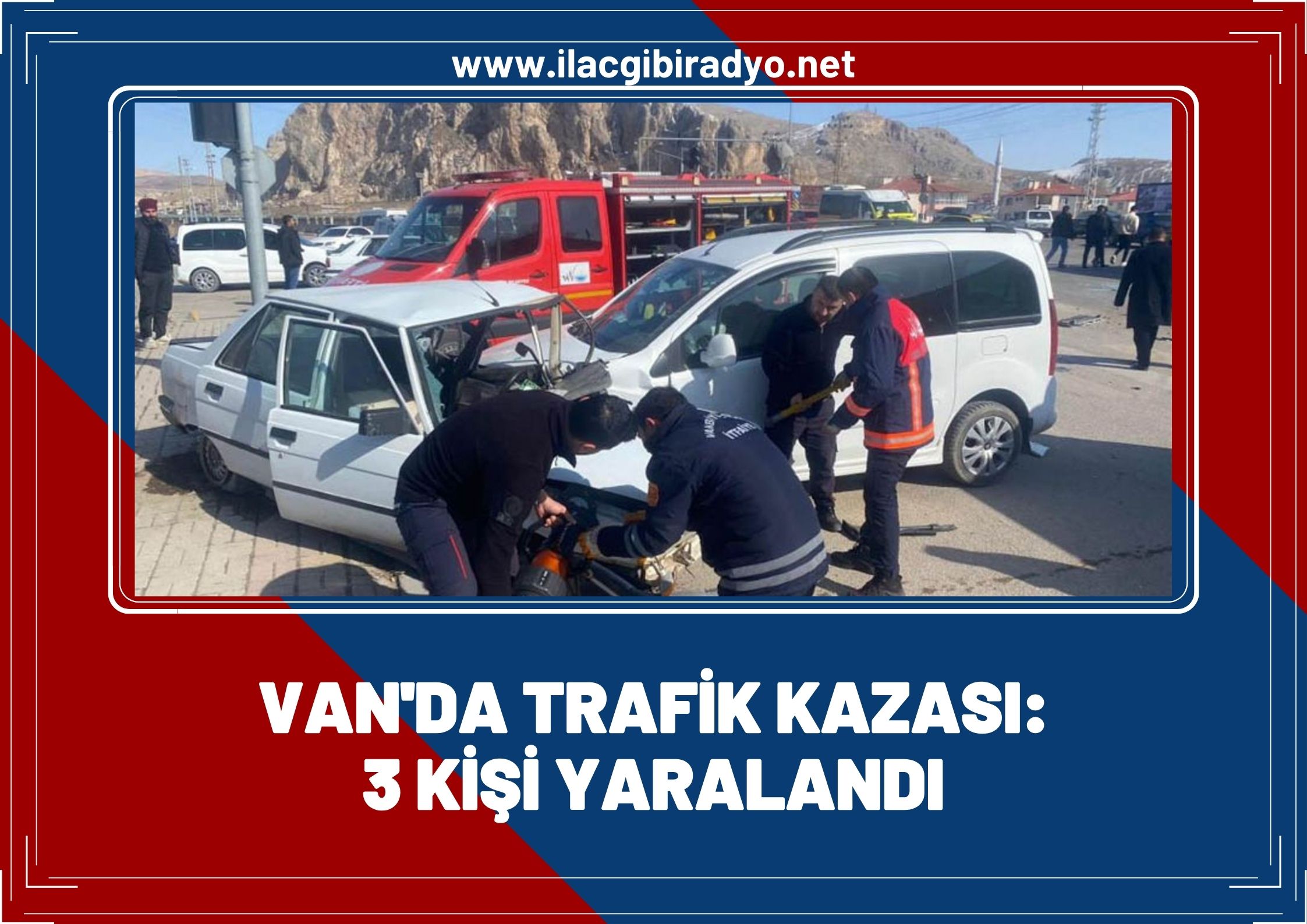 Otogar Kavşağı'nda trafik kazası