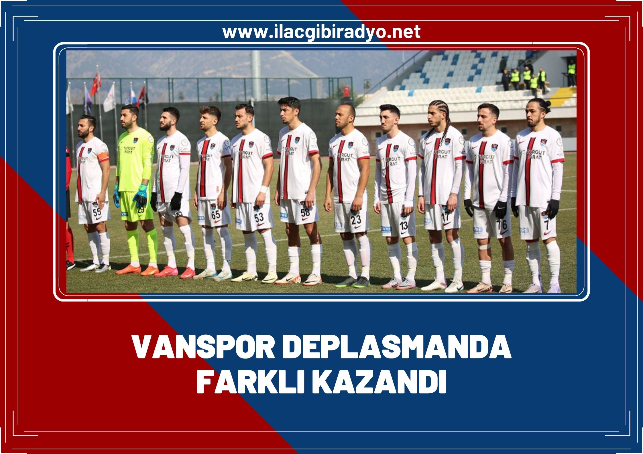 Vanspor deplasmanda farklı kazandı