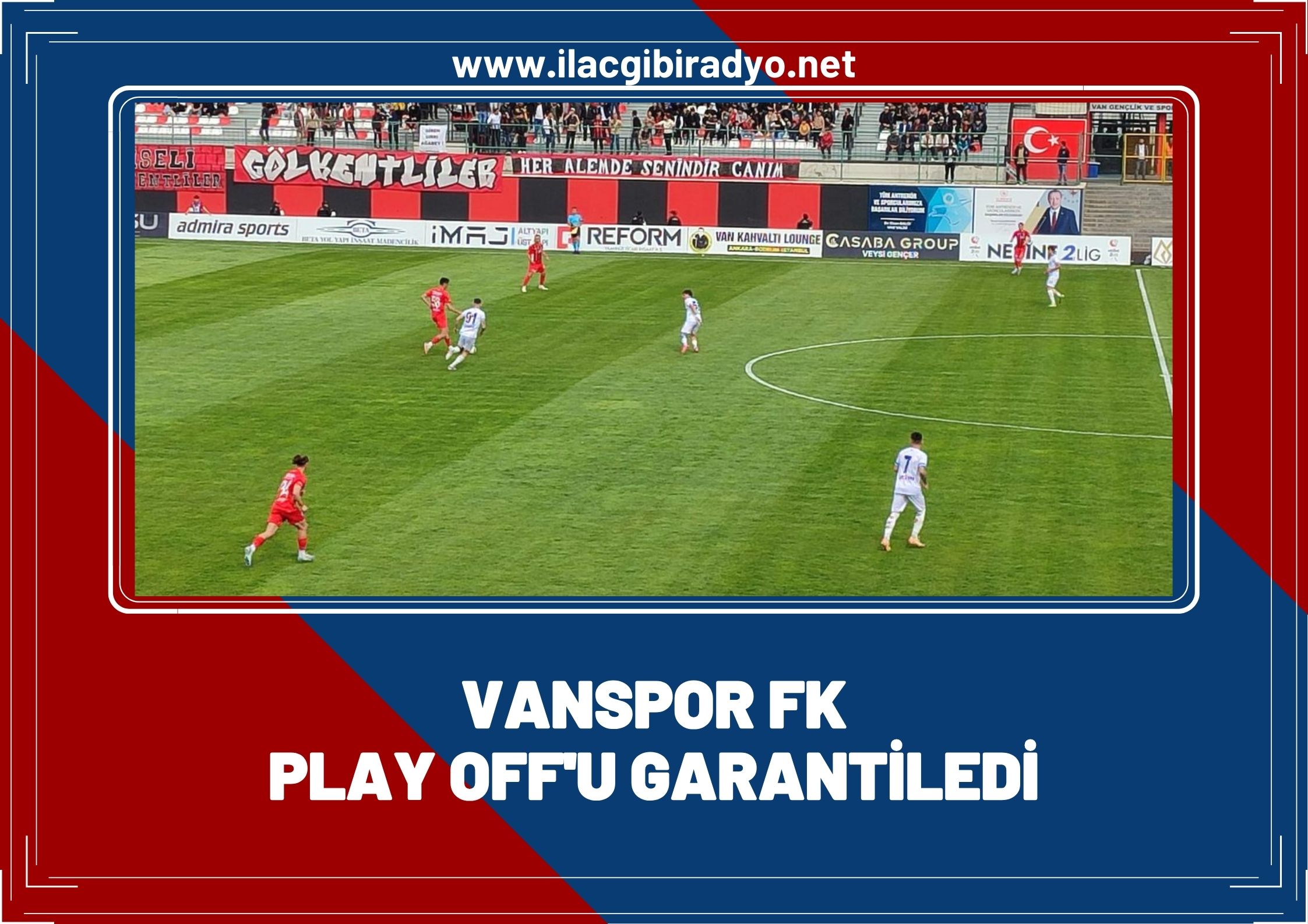 Vanspor tek attı, play-off biletini cebine koydu!