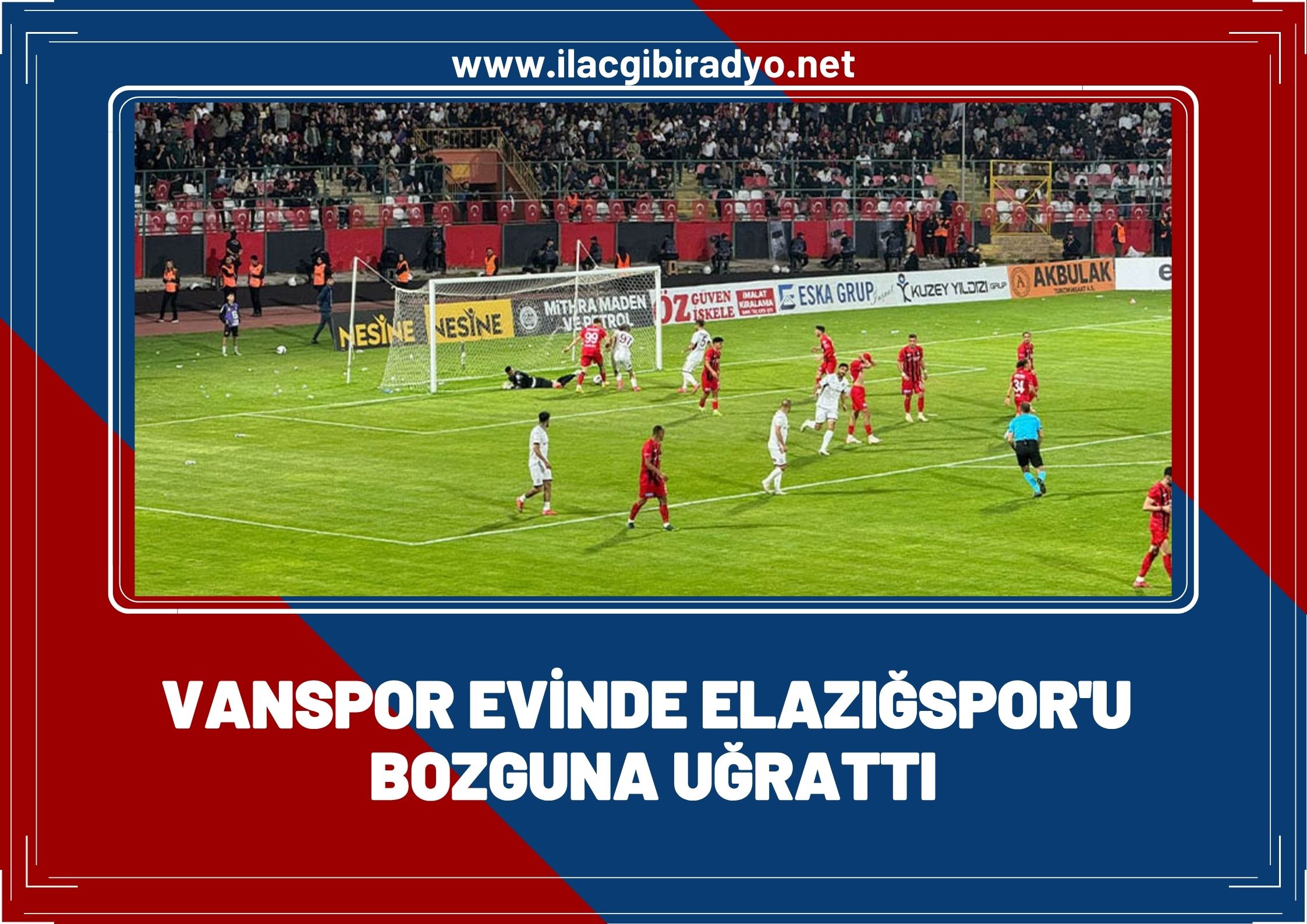 Vanspor evinde coştu!