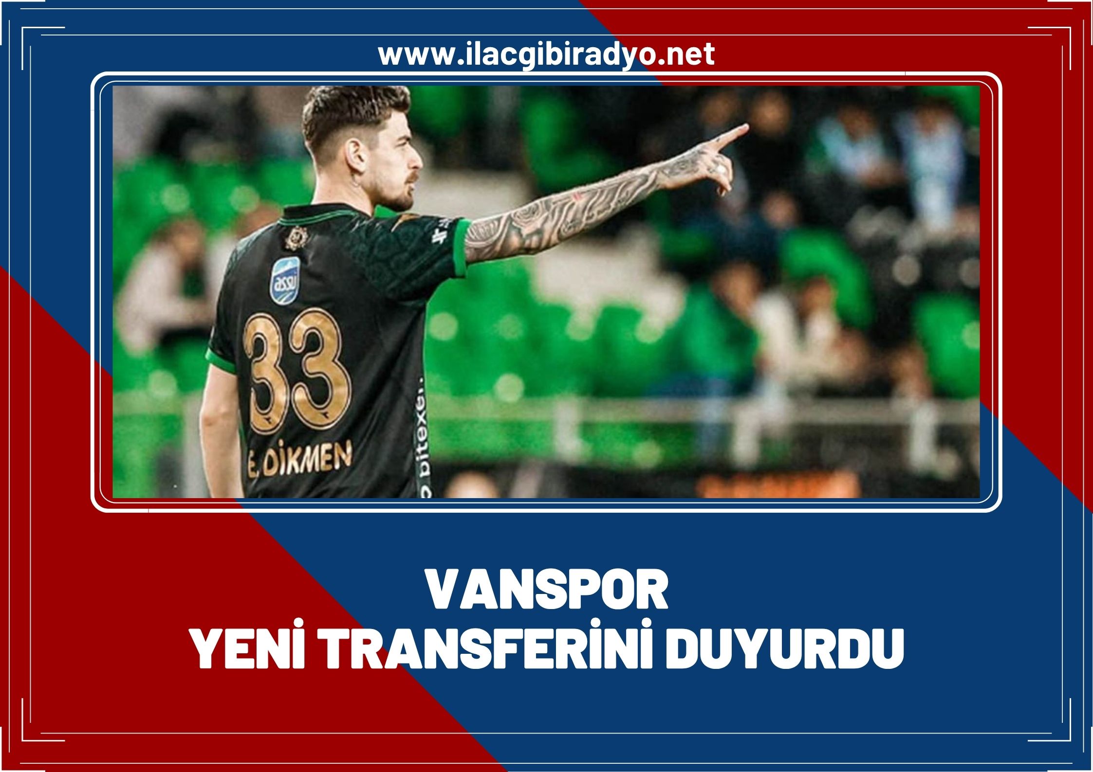 Van Spor yeni transferini duyurdu!