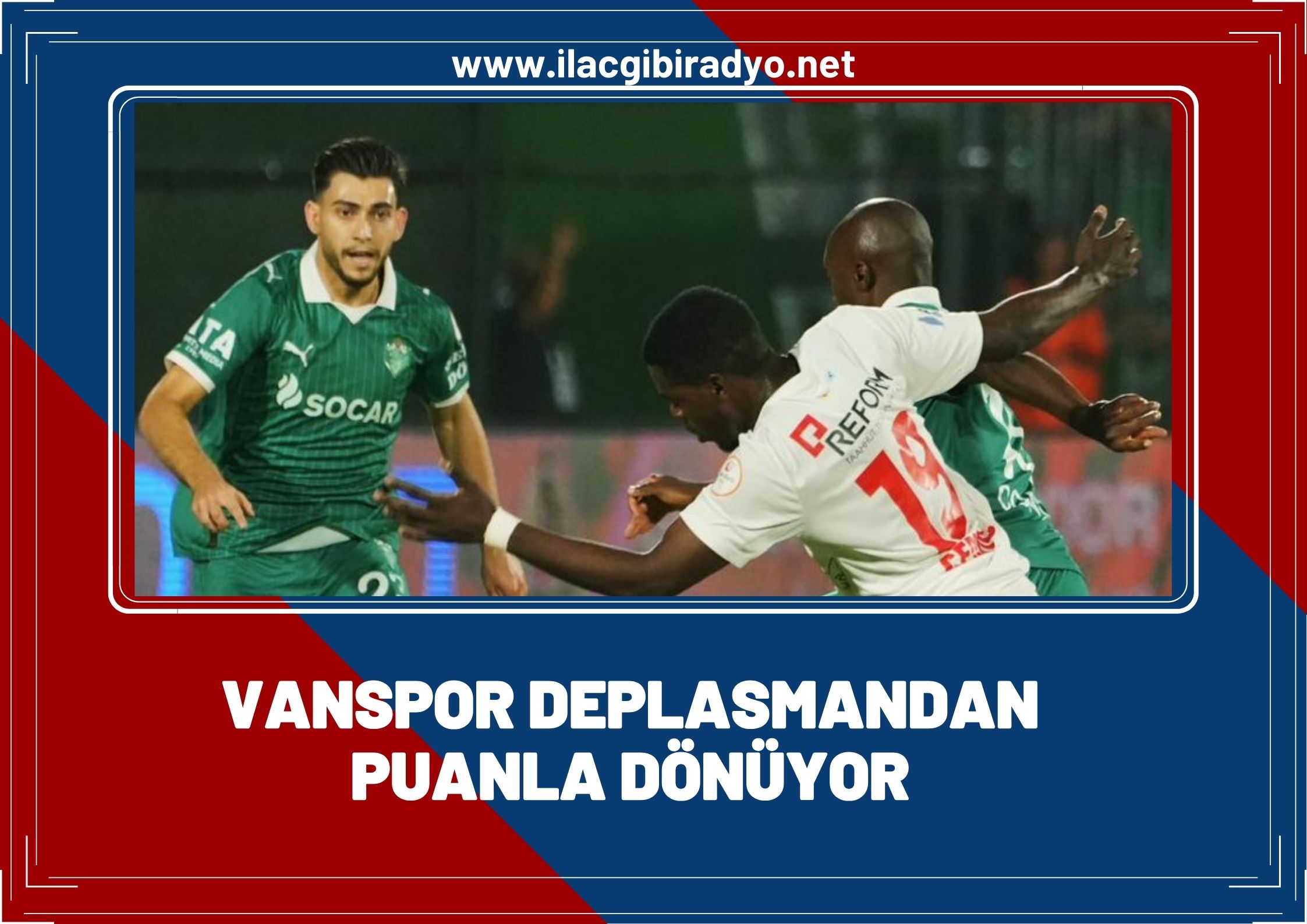 Iğdır ile Vanspor yenişemedi, kazanan dostluk oldu!