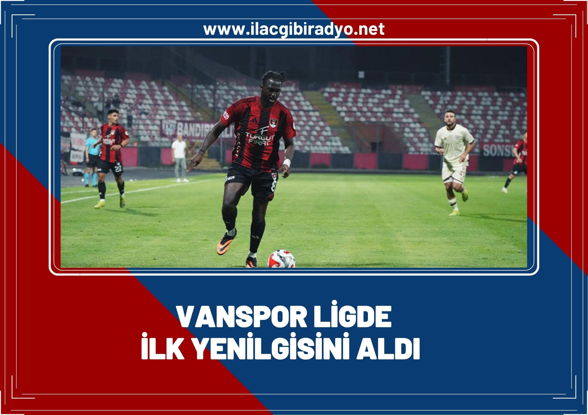 Vanspor ilk yenilgisini aldı