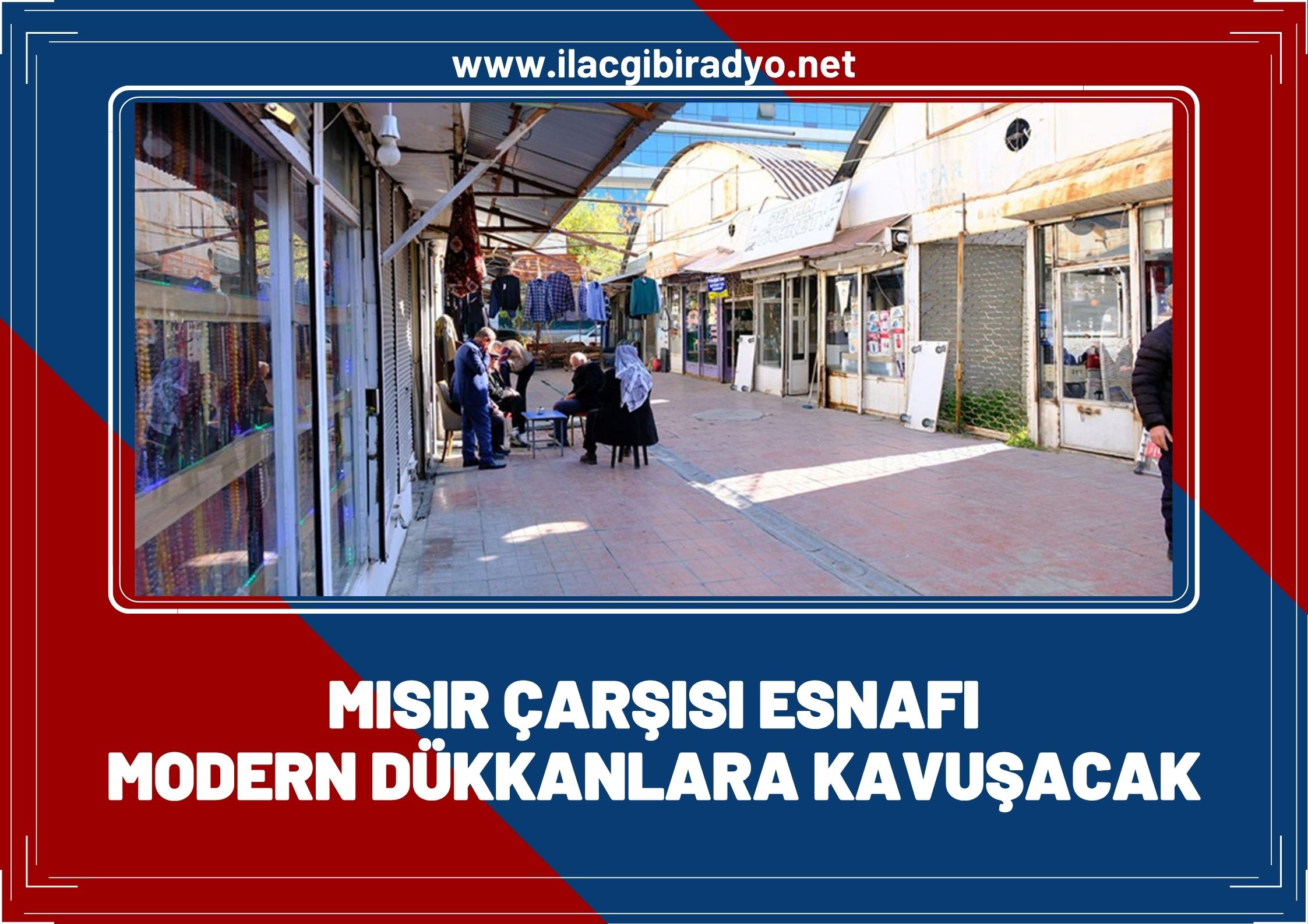 Mısır Çarşısı esnafı modern dükkanlara kavuşacak
