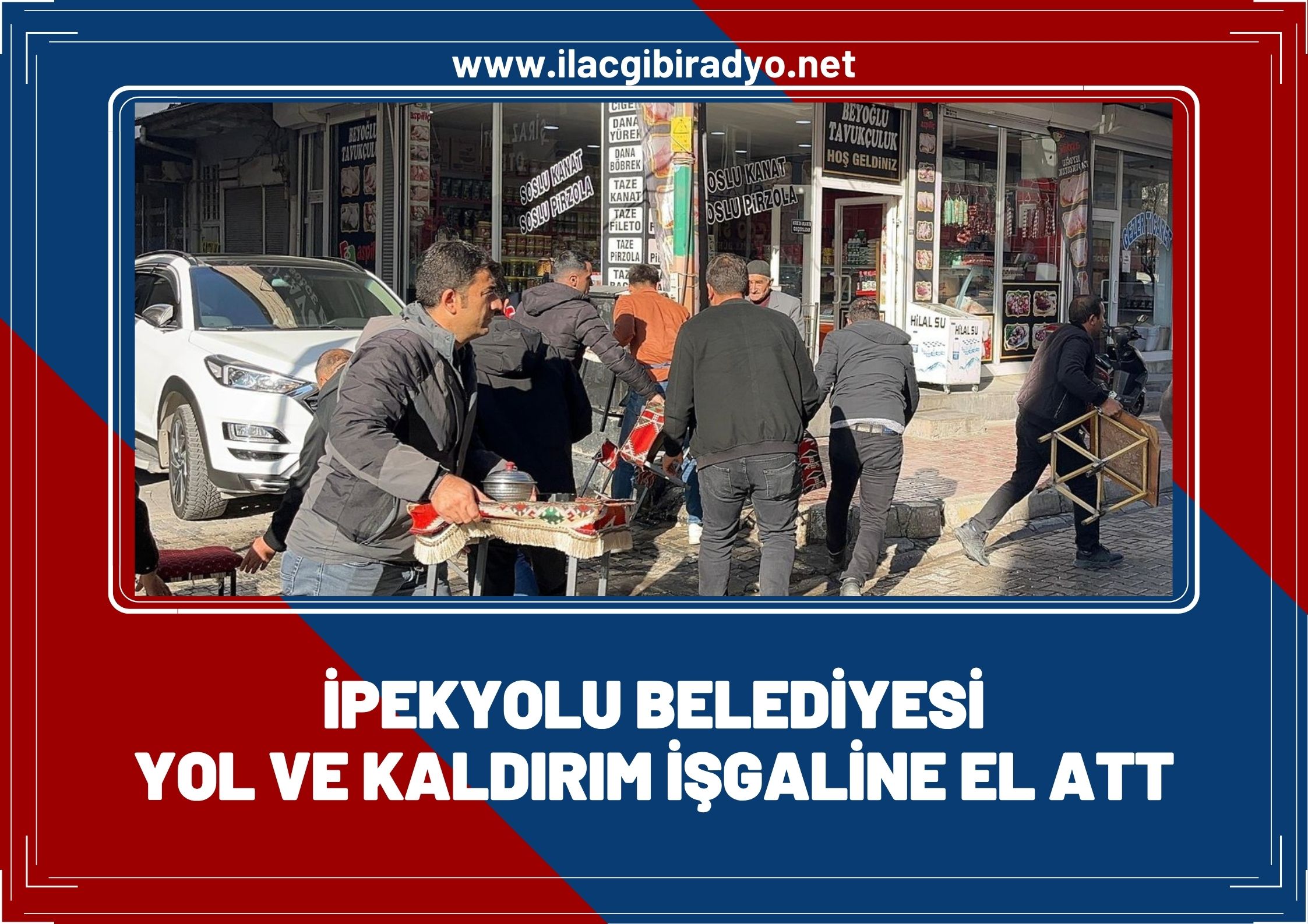 İpekyolu, yol ve kaldırım işgallerine el attı!