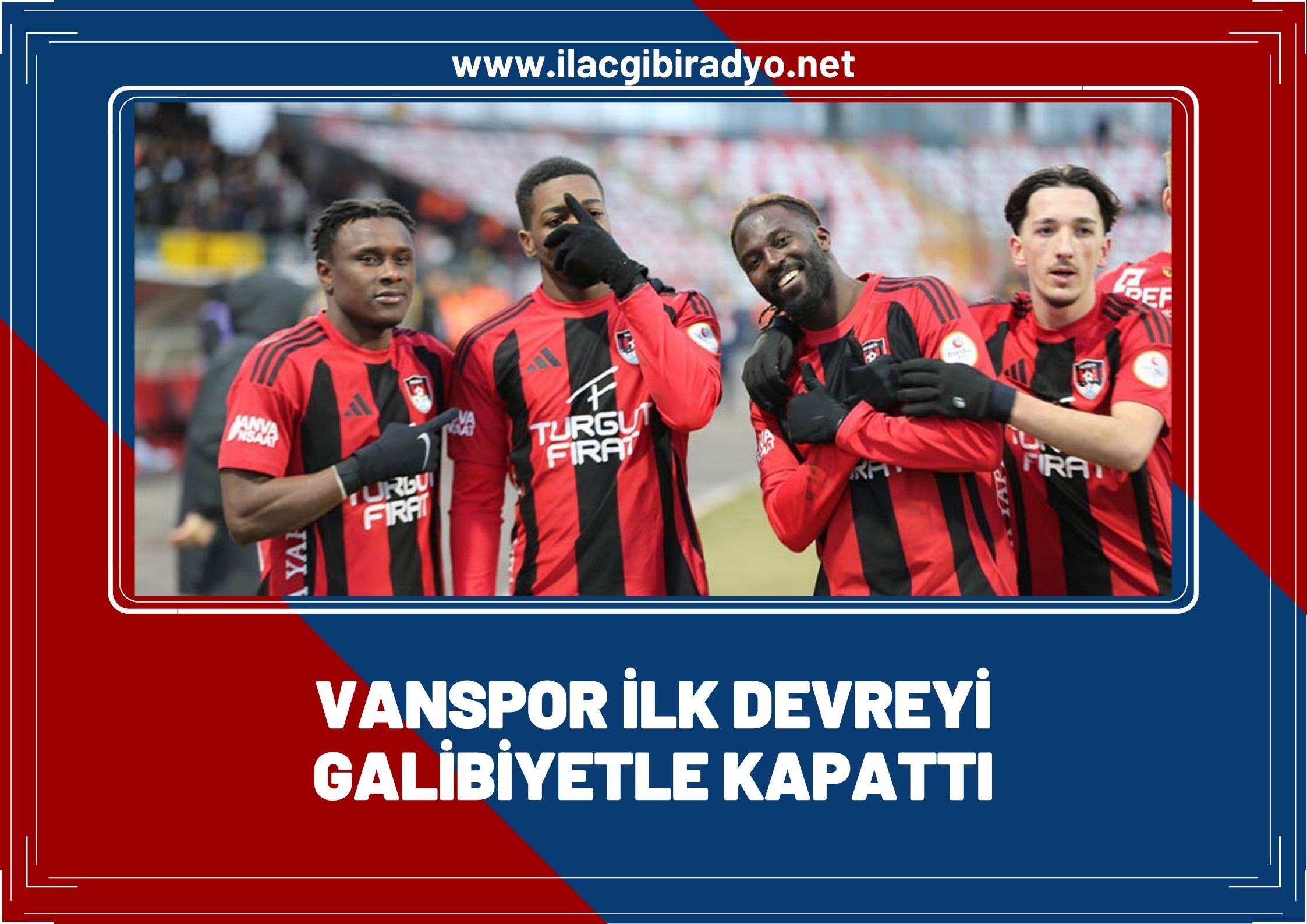Vanspor ilk devreyi galibiyetle kapattı