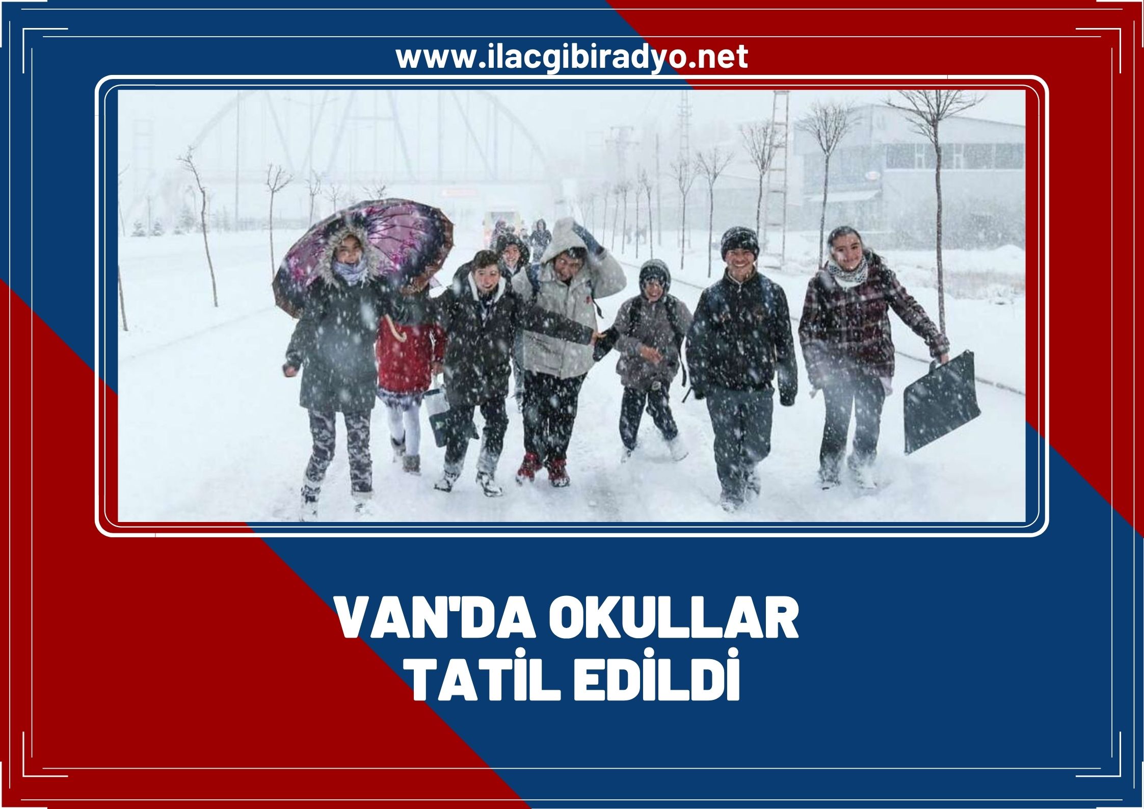 Van'da okullar yarın tatil mi? Van Valiliği'nden açıklama geldi