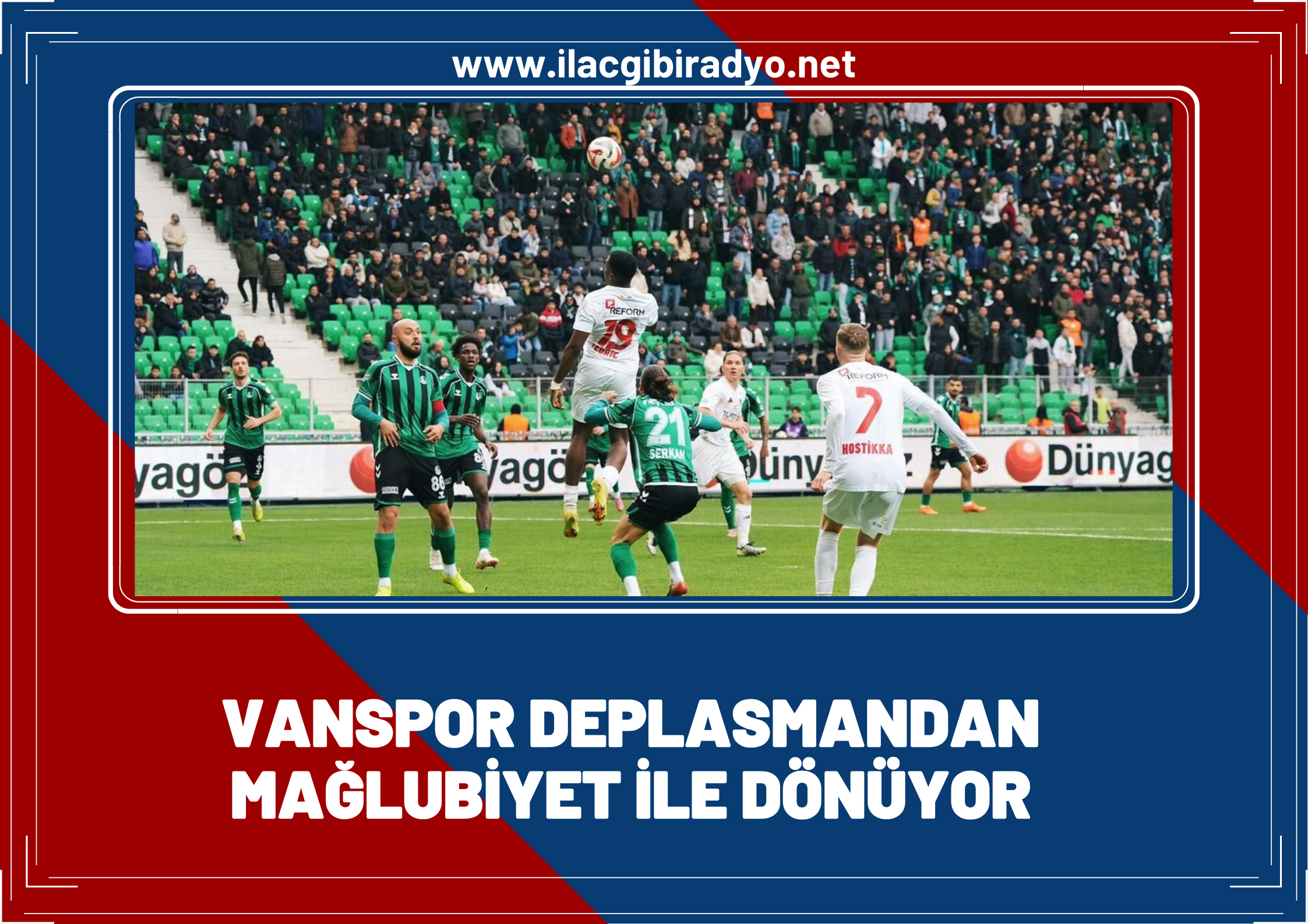 Vanspor FK, Sakarya'da 3 puan bıraktı!