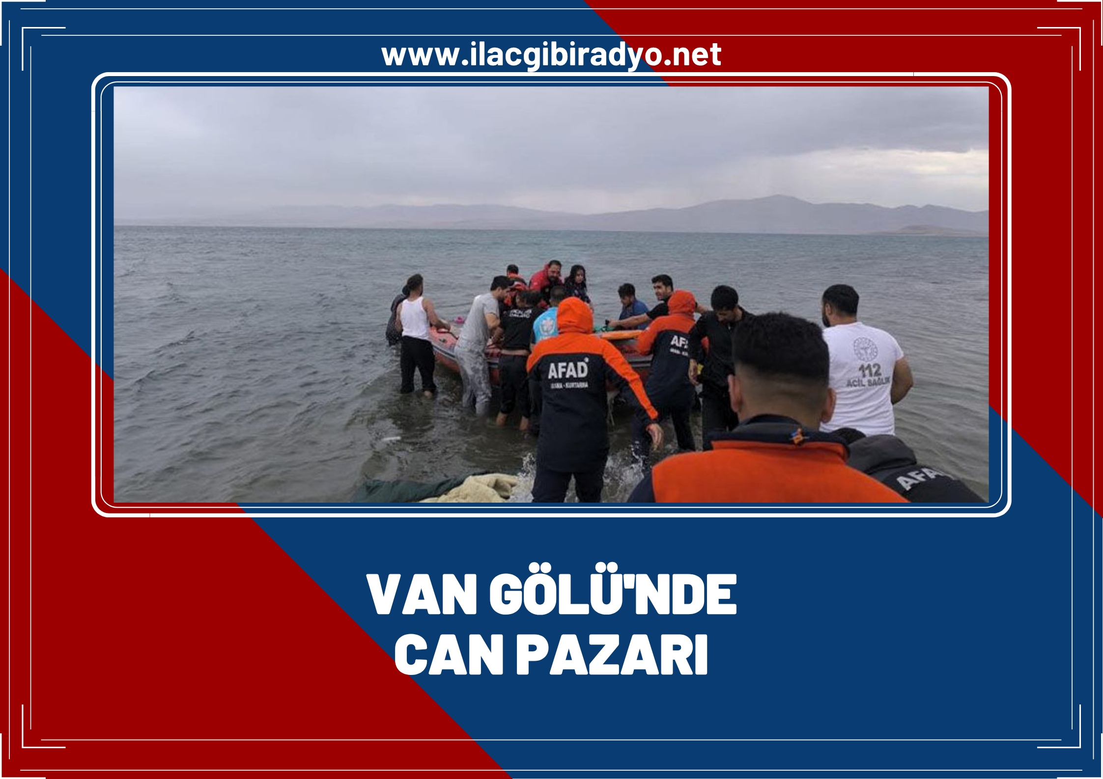 Van Gölü’nde can pazarı