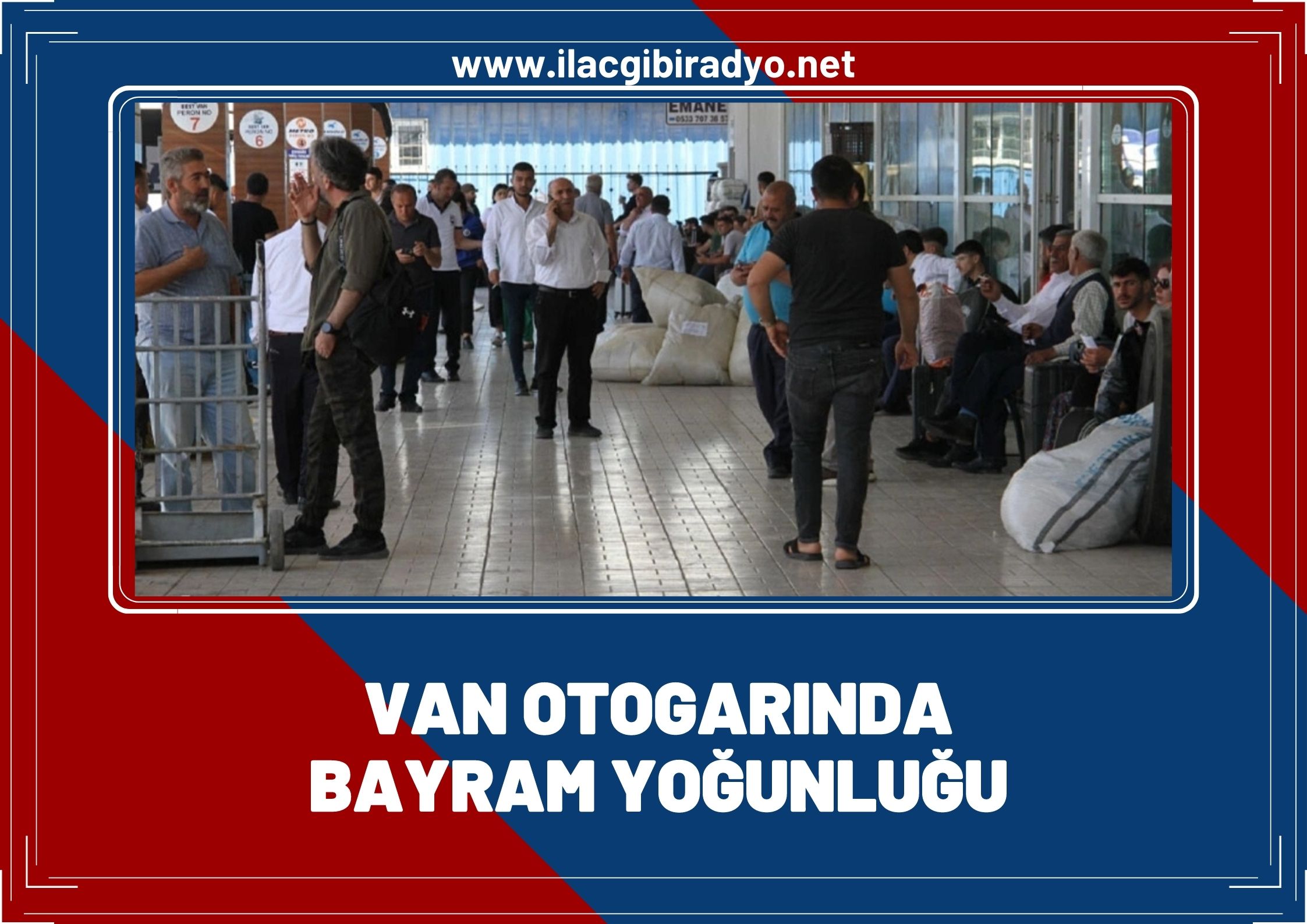 Van Otogarında Bayram Yoğunluğu