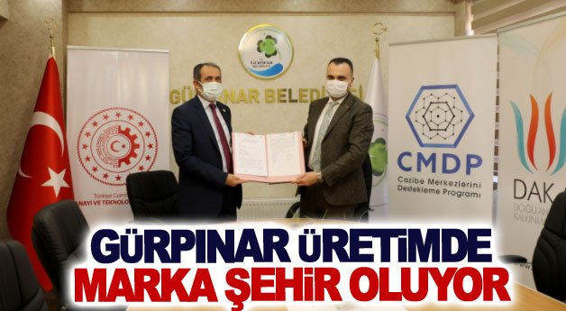 Gürpınar üretimde marka şehir oluyor