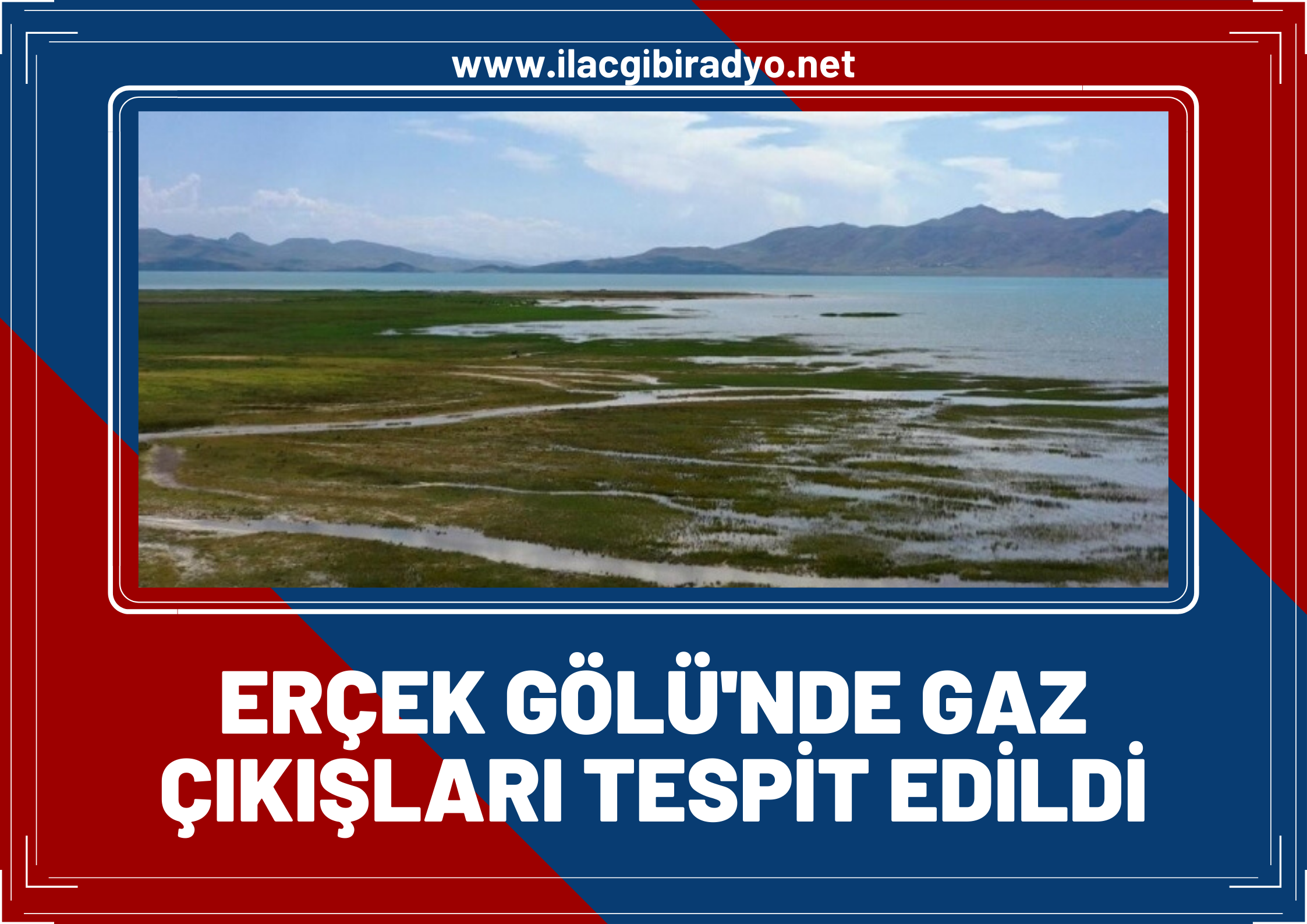 Van’da yaşanan artçı depremler sonrası Erçek Gölü'nde gaz Çıkışları tespit edildi!