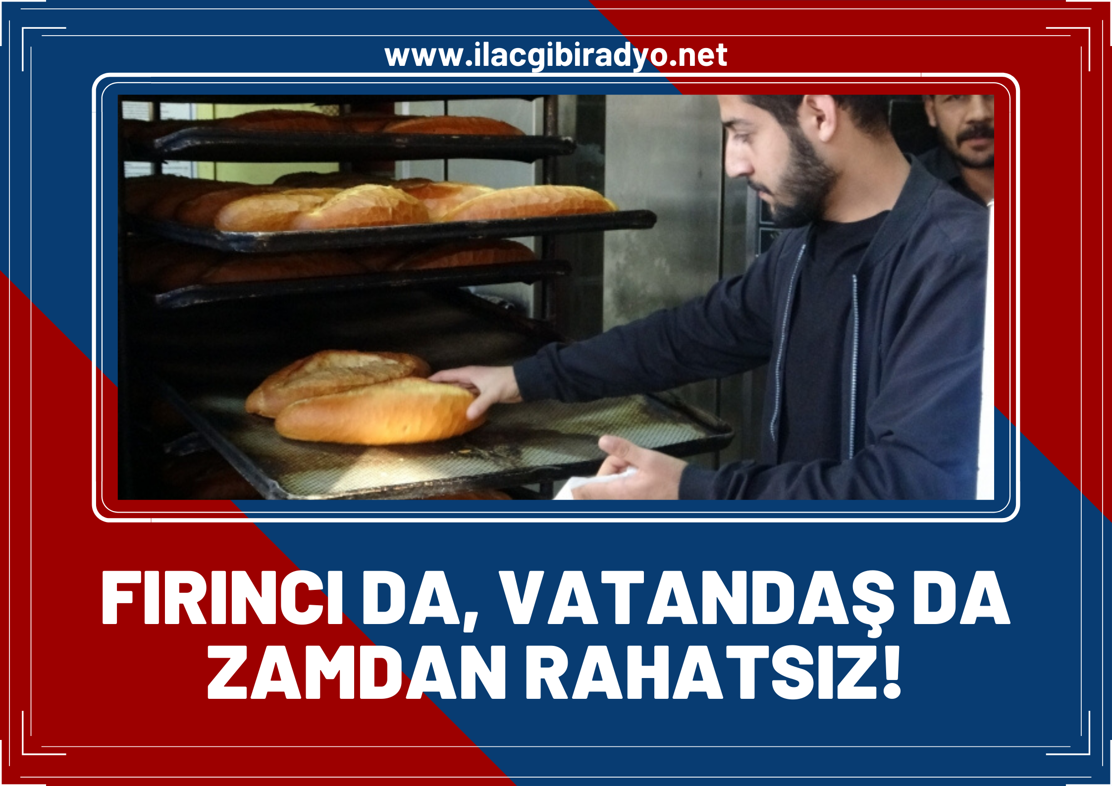 Ekmek zammından fırıncı da vatandaş da rahatsız!