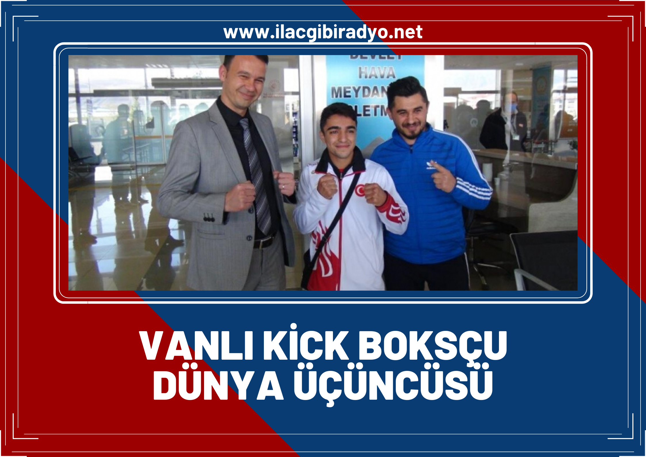 Vanlı milli kick boksçu dünya üçüncüsü olarak döndü!