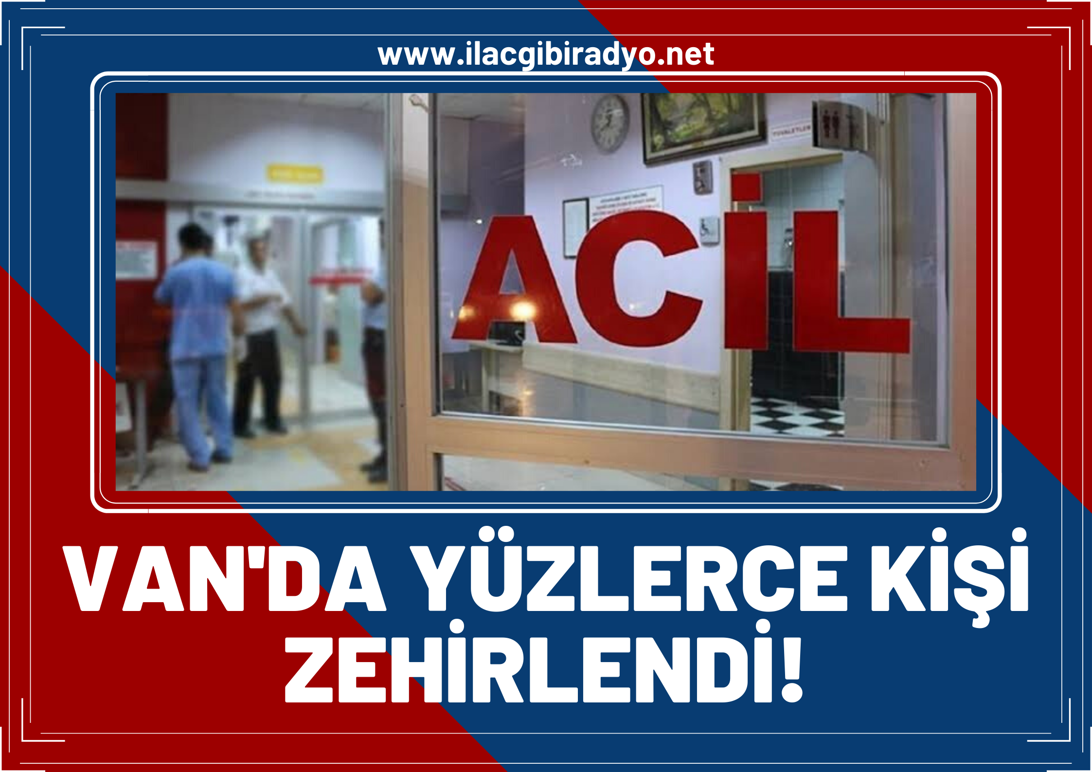 Van'da şebeke suyu zehirledi iddiası!