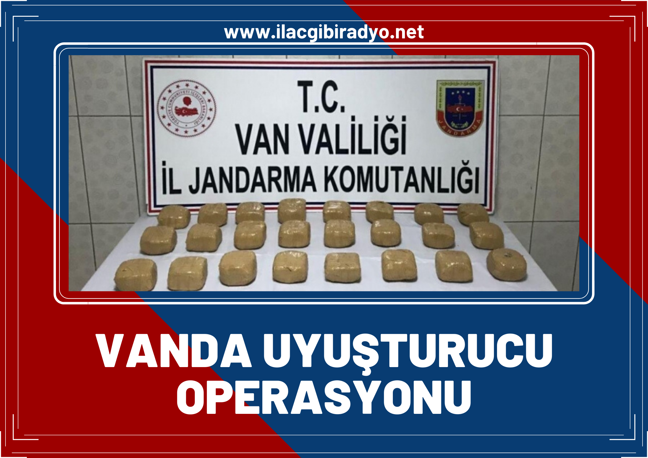 Van’da uyuşturucu operasyonu!