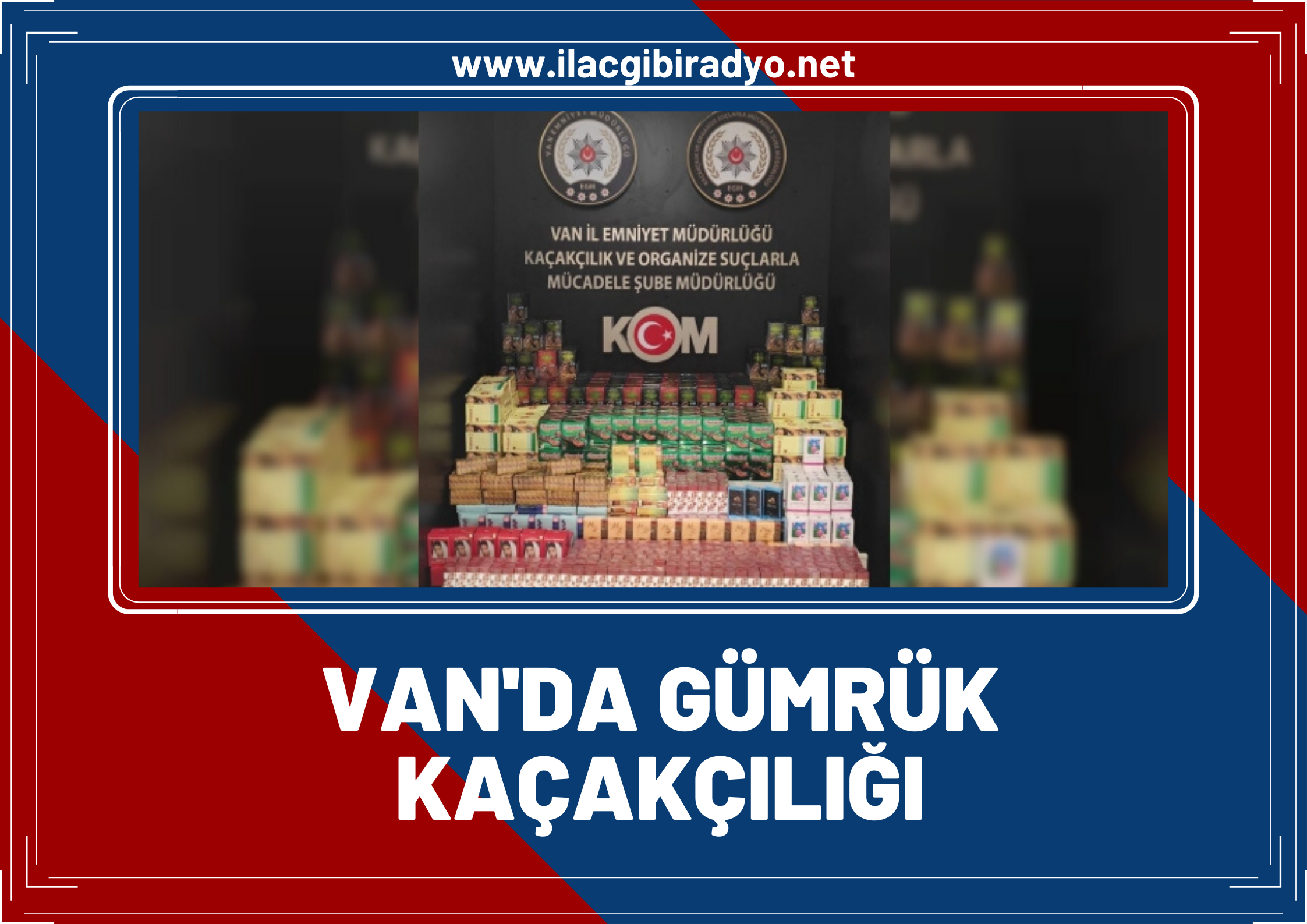 Van’da Gümrük Kaçakçılığı: Gümrük kaçağı 4 bin 397 adet kozmetik ürün yakalandı, 2 gözaltı