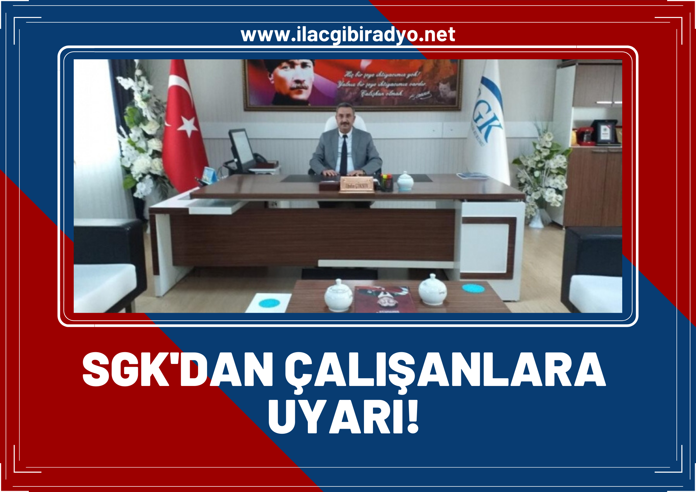 SGK Van İl Müdürü Abidin Göksoy'dan çalışanlara uyarı!