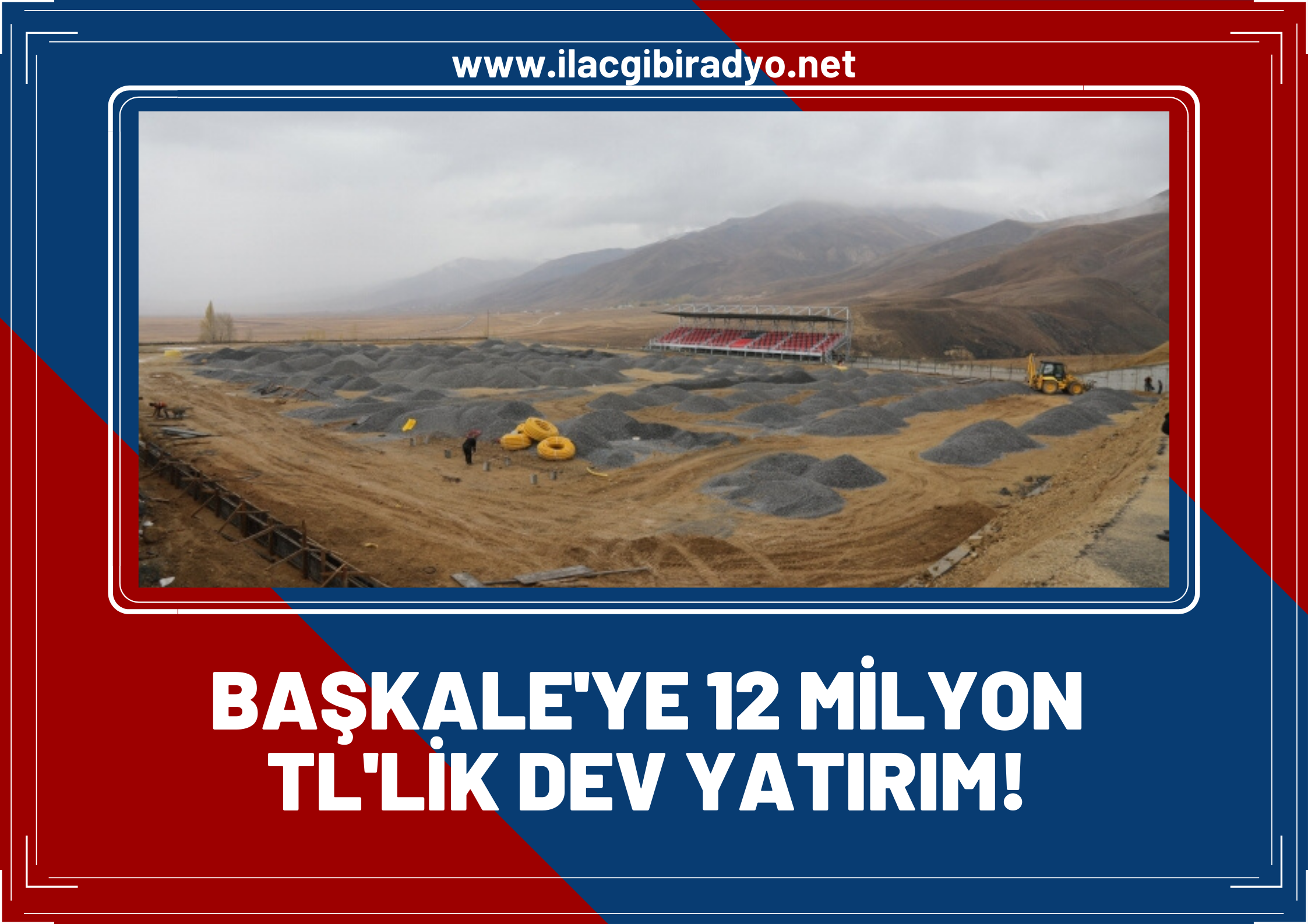 Başkale’de 12 milyon TL’lik dev yatırımın temeli atıldı!