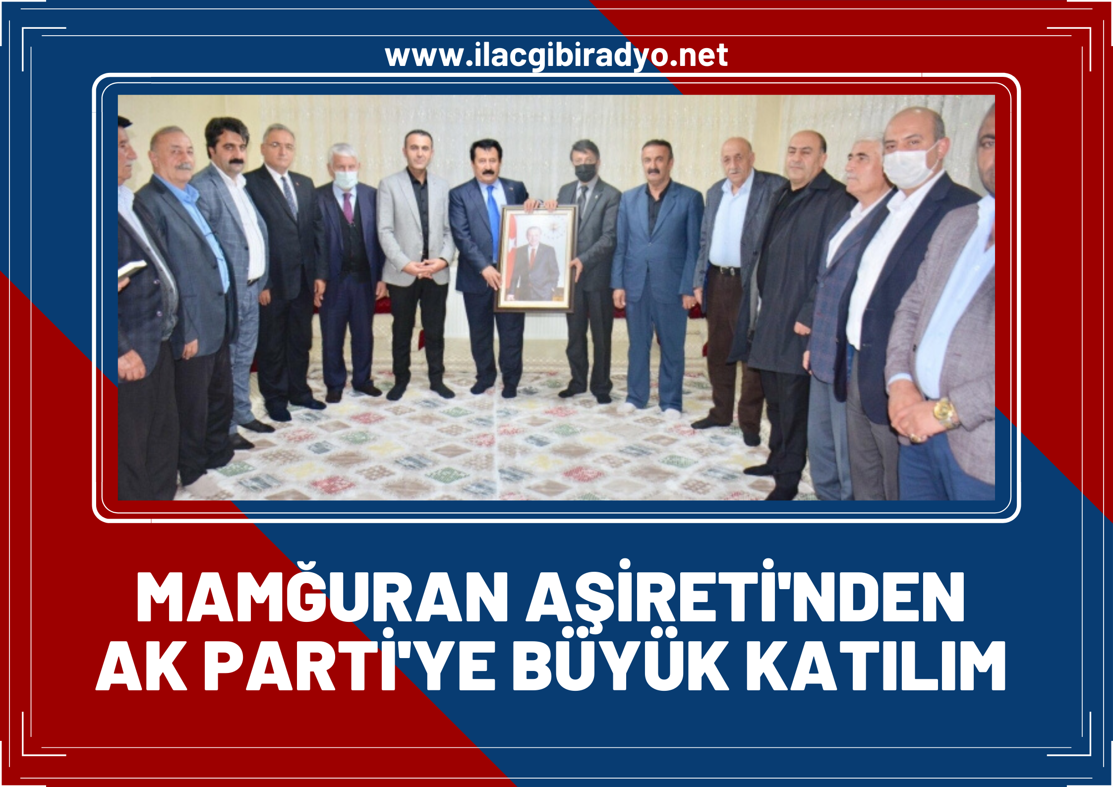 Mamğuran Aşireti'nden Ak Parti'ye büyük katılım