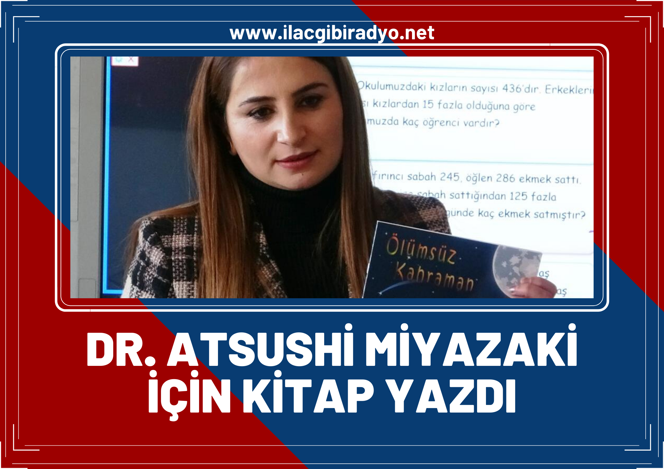 Dünya Karakuş, Van depreminde hayatını kaybeden Japon yardım gönüllüsü Dr. Atsushi Miyazaki için kitap yazdı!