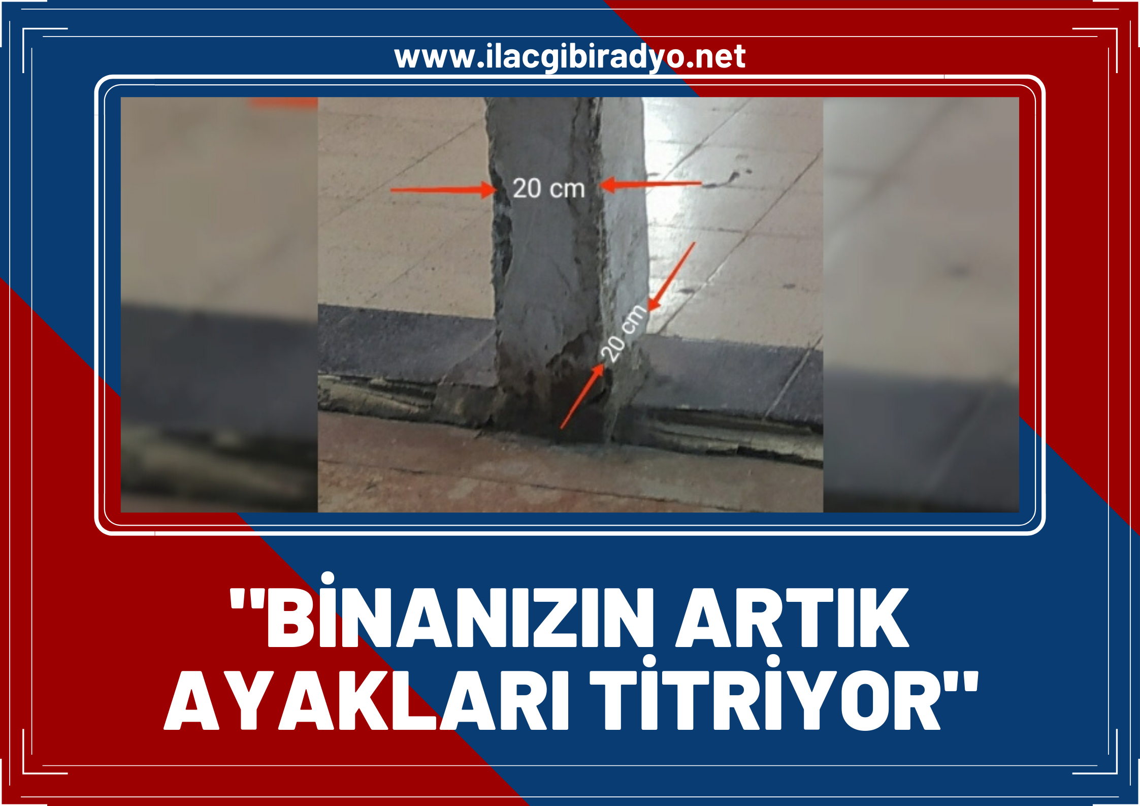 Görünüş'ten, önemli uyarı! Binanızın artık ayakları titriyor!